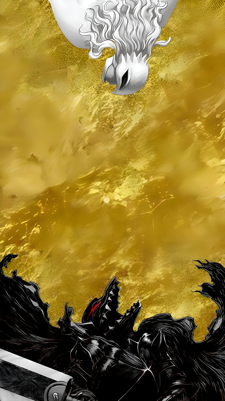 Berserk Guts vs Griffith Epic Wallpaper