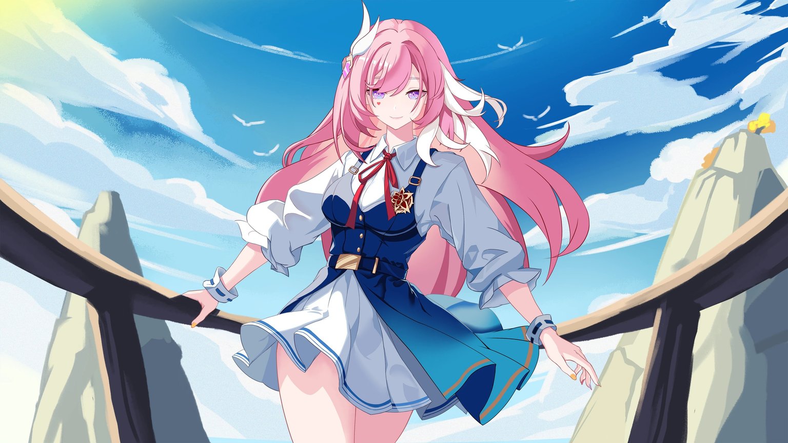 Elysia Honkai Impact 3rd 4K Wallpaper