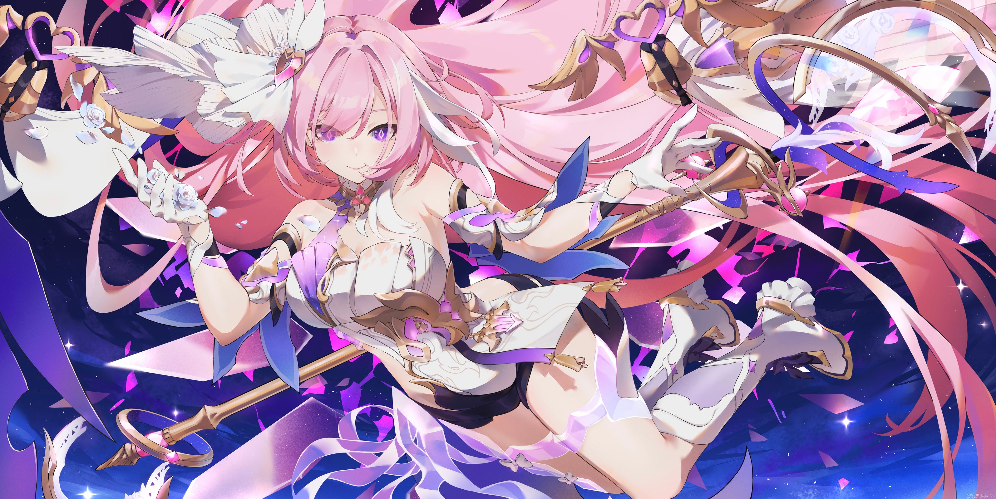Elysia Honkai Impact 3rd 4K Тапет