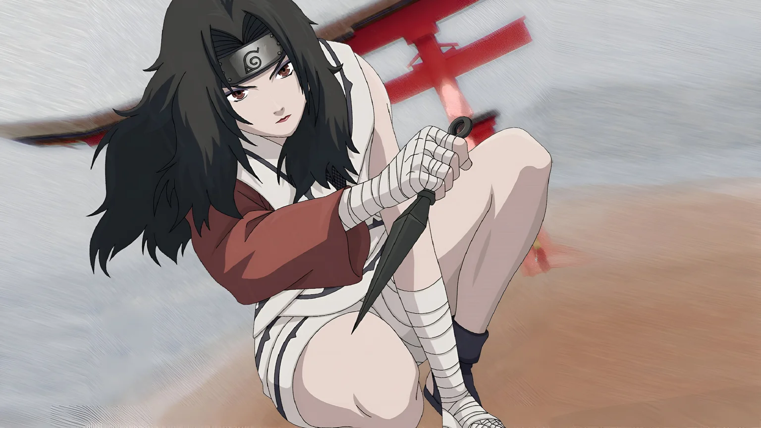 Imagini de fundal Kurenai Yuhi – Naruto 4K Art