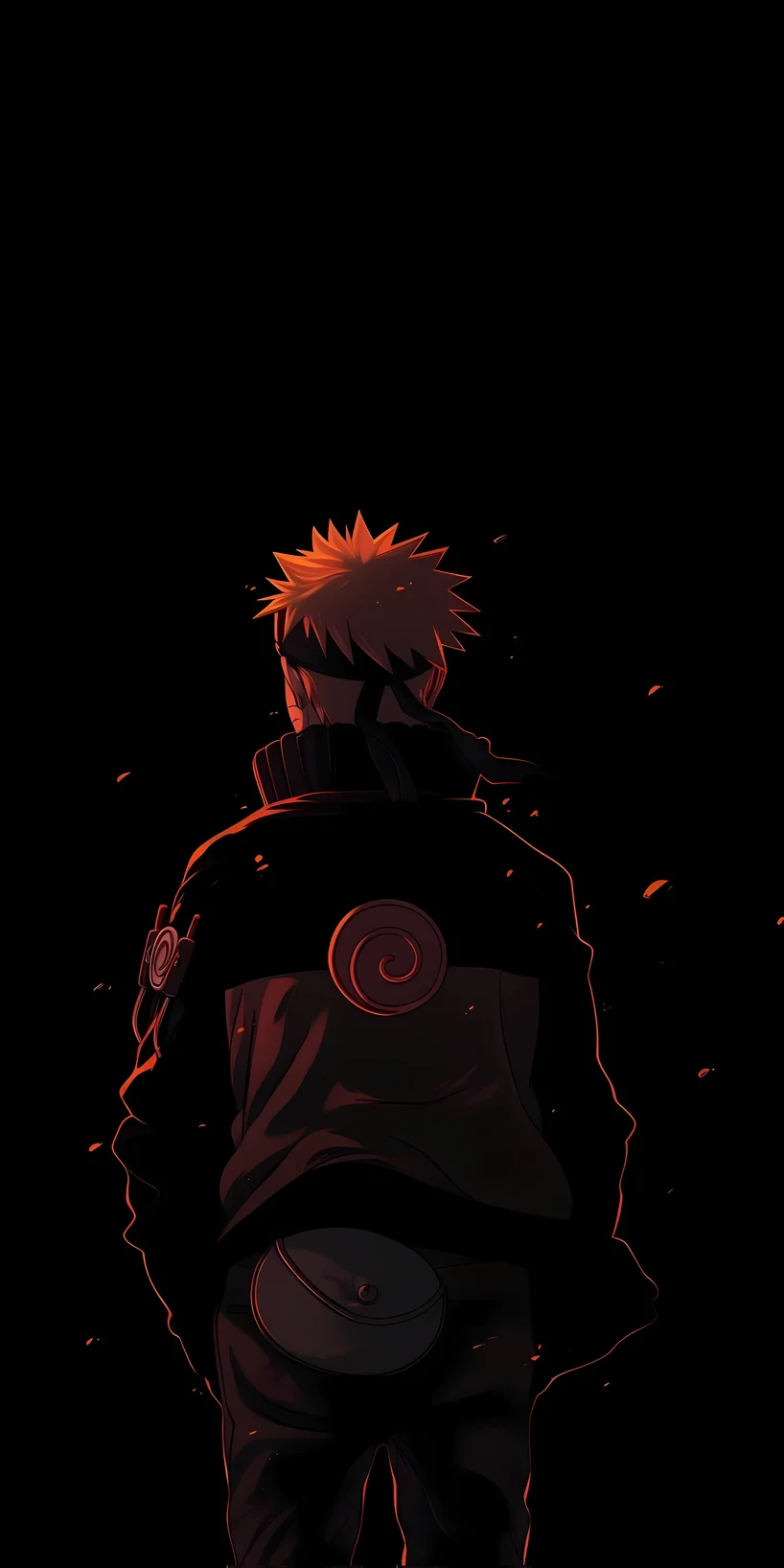 Naruto Dark Silhouette 4K Wallpaper