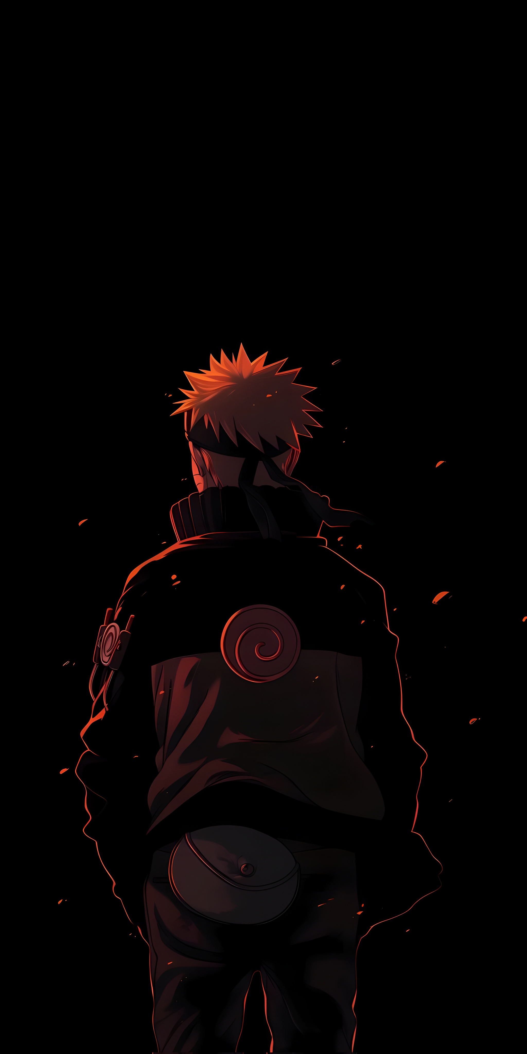 Naruto Dark Silhouette 4K Wallpaper