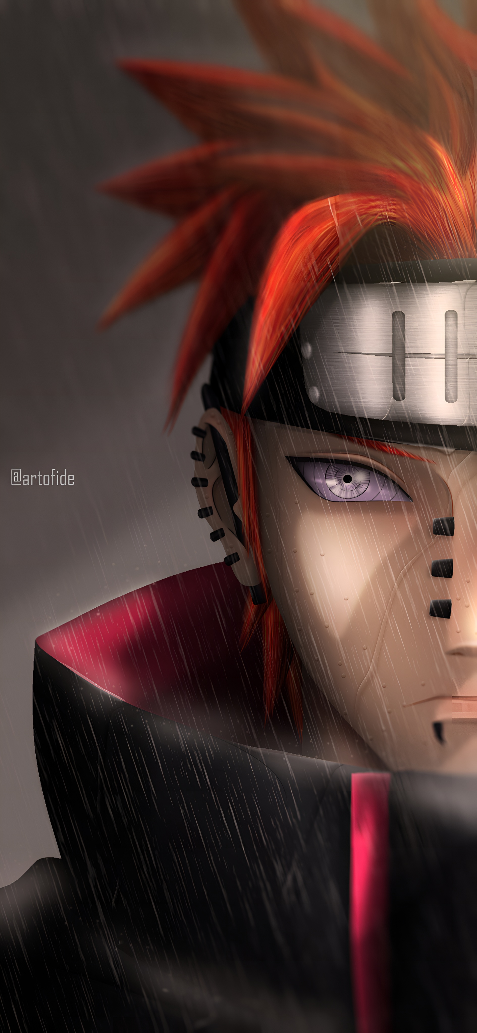 Pain Naruto Akatsuki 4K Wallpaper Art