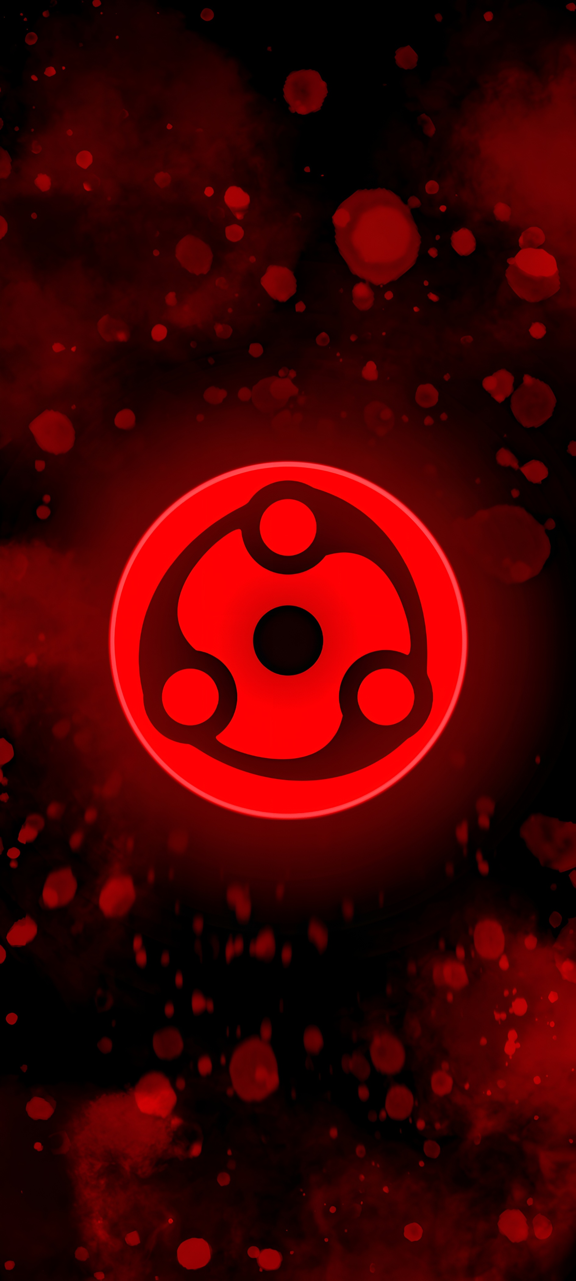 Sharingan Eye Wallpaper Red Glowing 4K