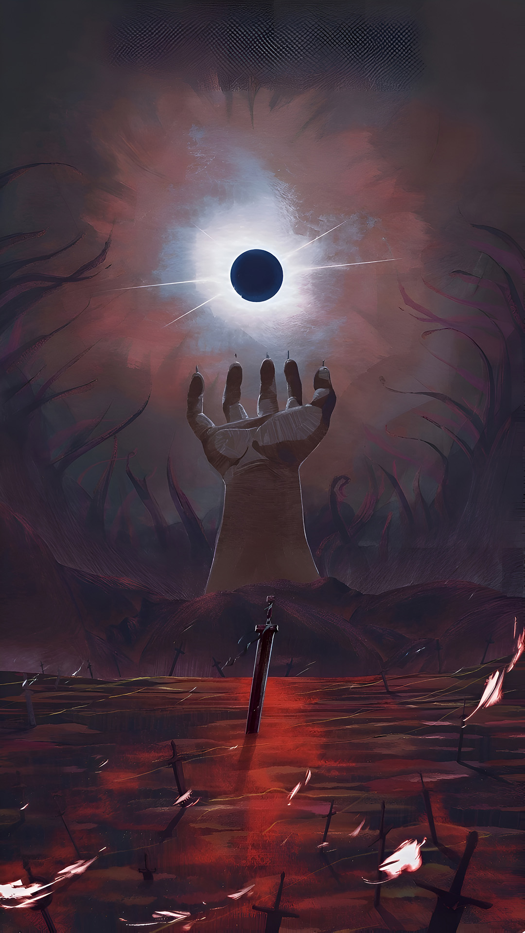 Berserk Eclipse Mobile Wallpaper 4K