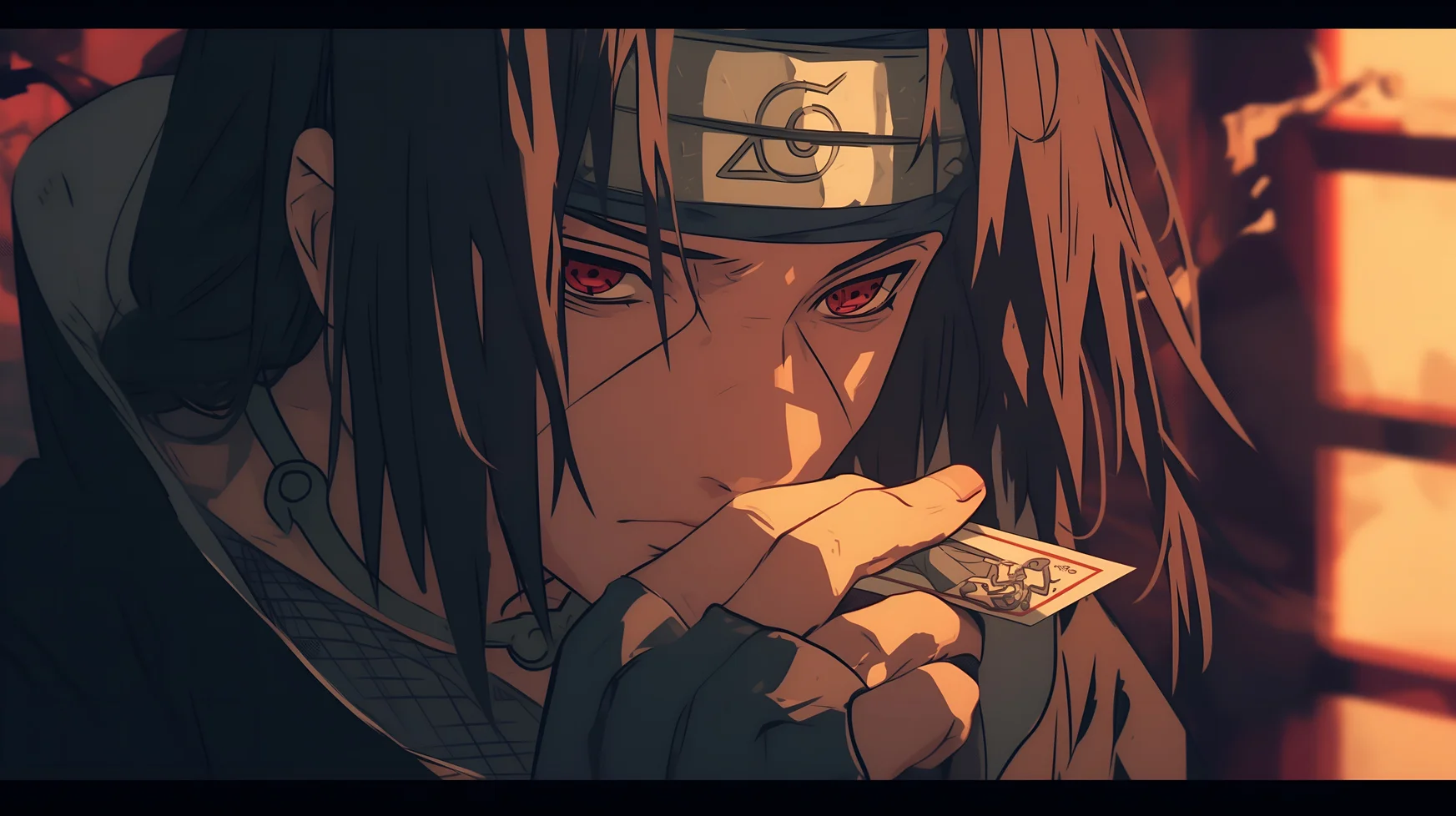 Itachi Uchiha Sharingan Wallpaper 4K HD