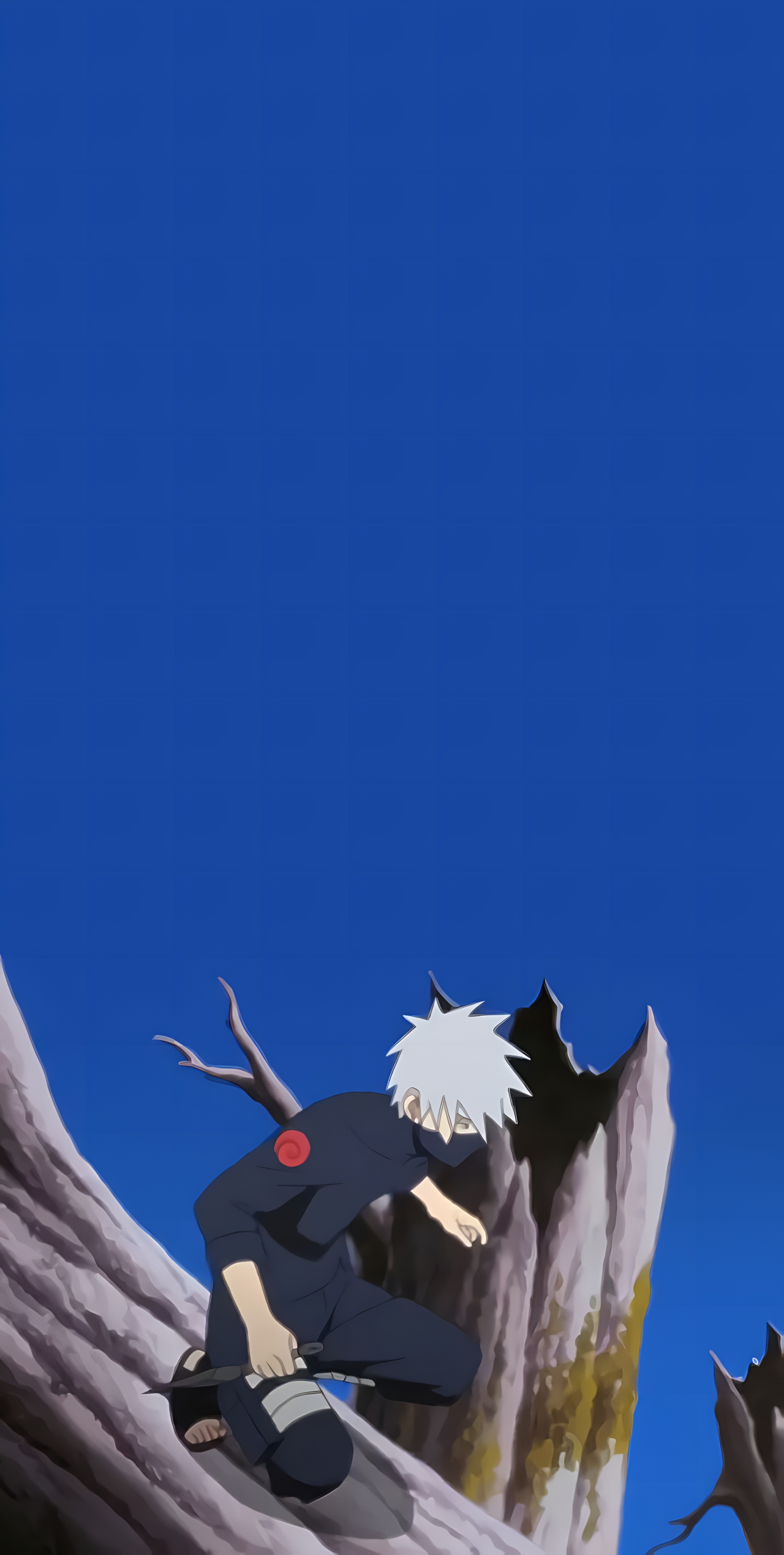 Kakashi Hatake Young Ninja Blue Sky Wallpaper