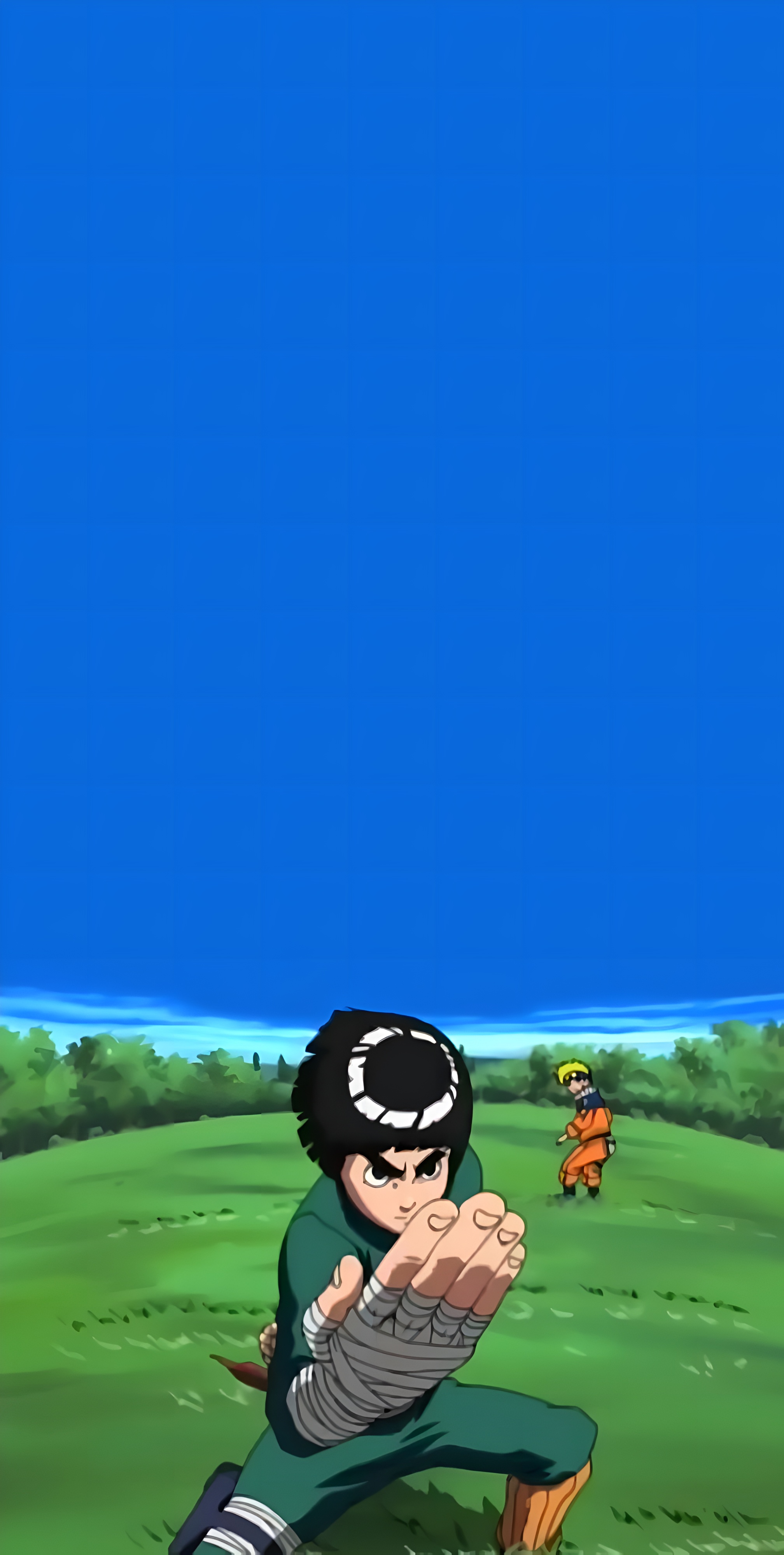 Rock Lee vs Naruto 4K Anime Wallpaper