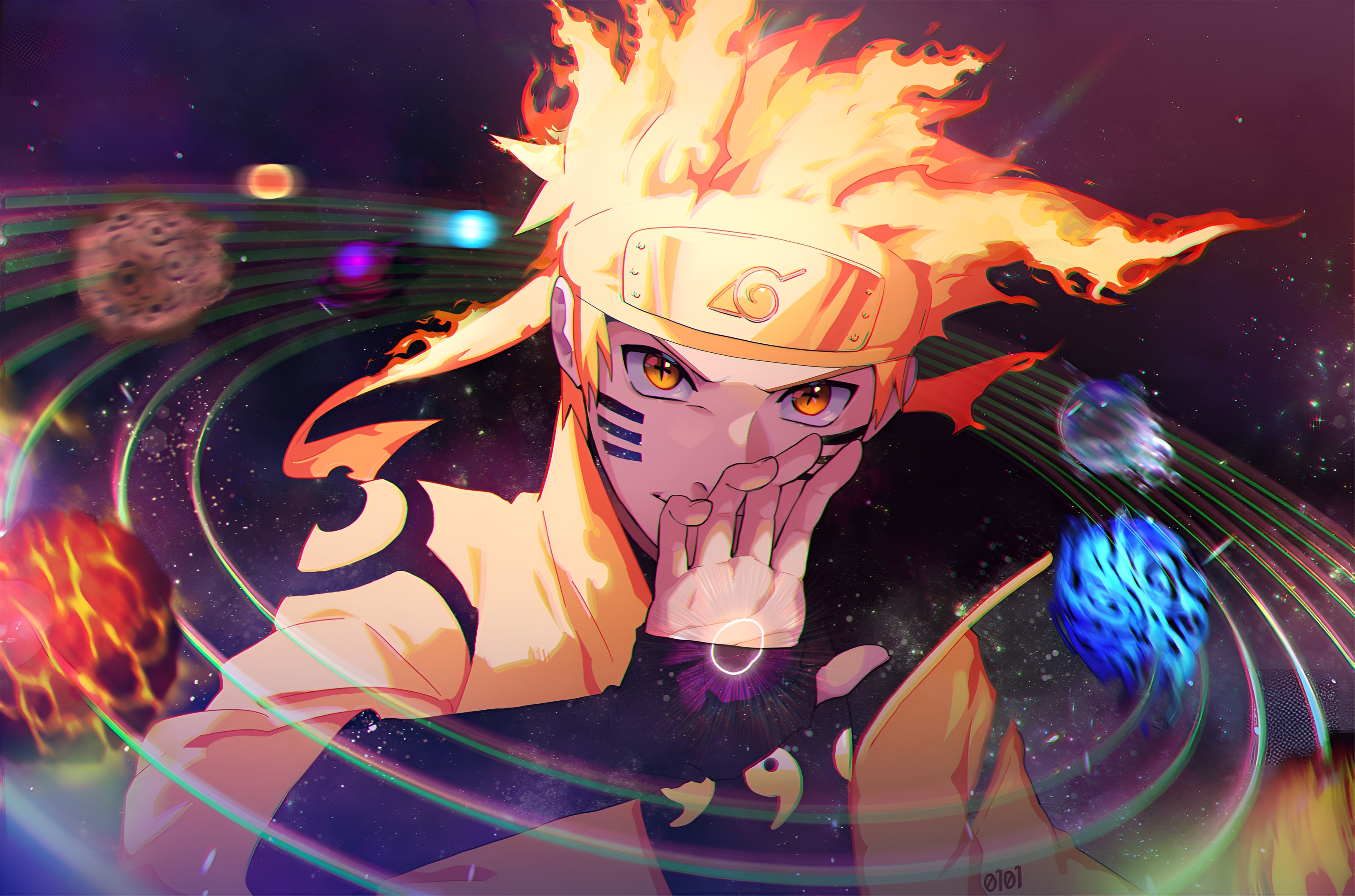 Naruto Six Paths Sage Mode 4K Wallpaper