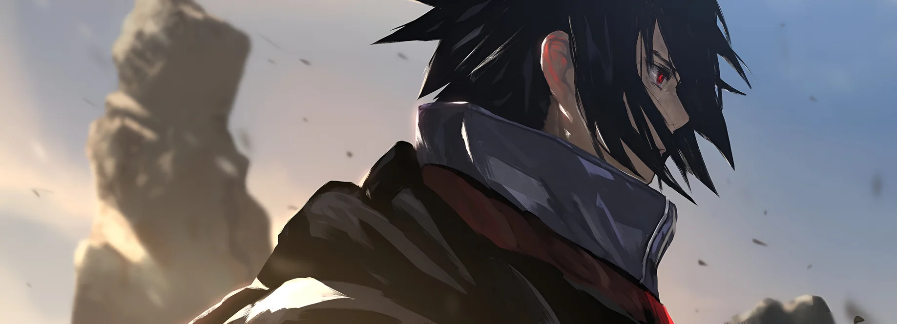 Sasuke Uchiha 4K Anime Wallpaper Dark Art