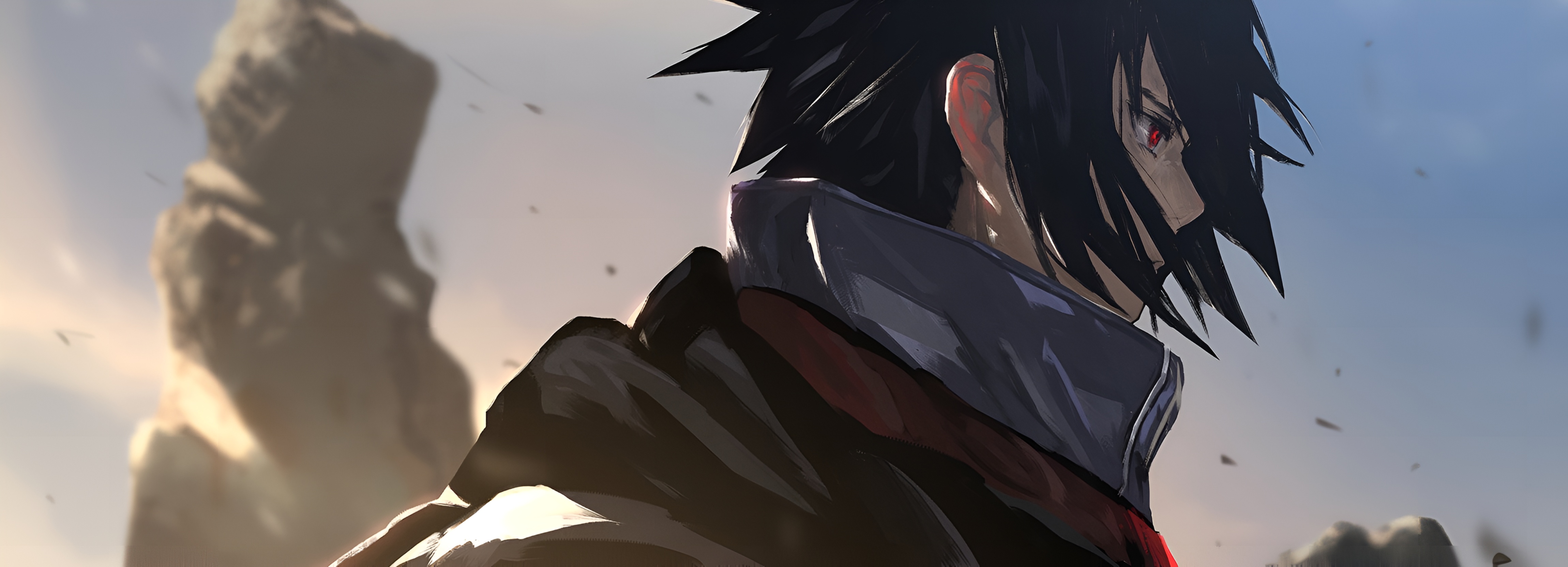 Sasuke Uchiha 4K Anime Wallpaper Dark Art