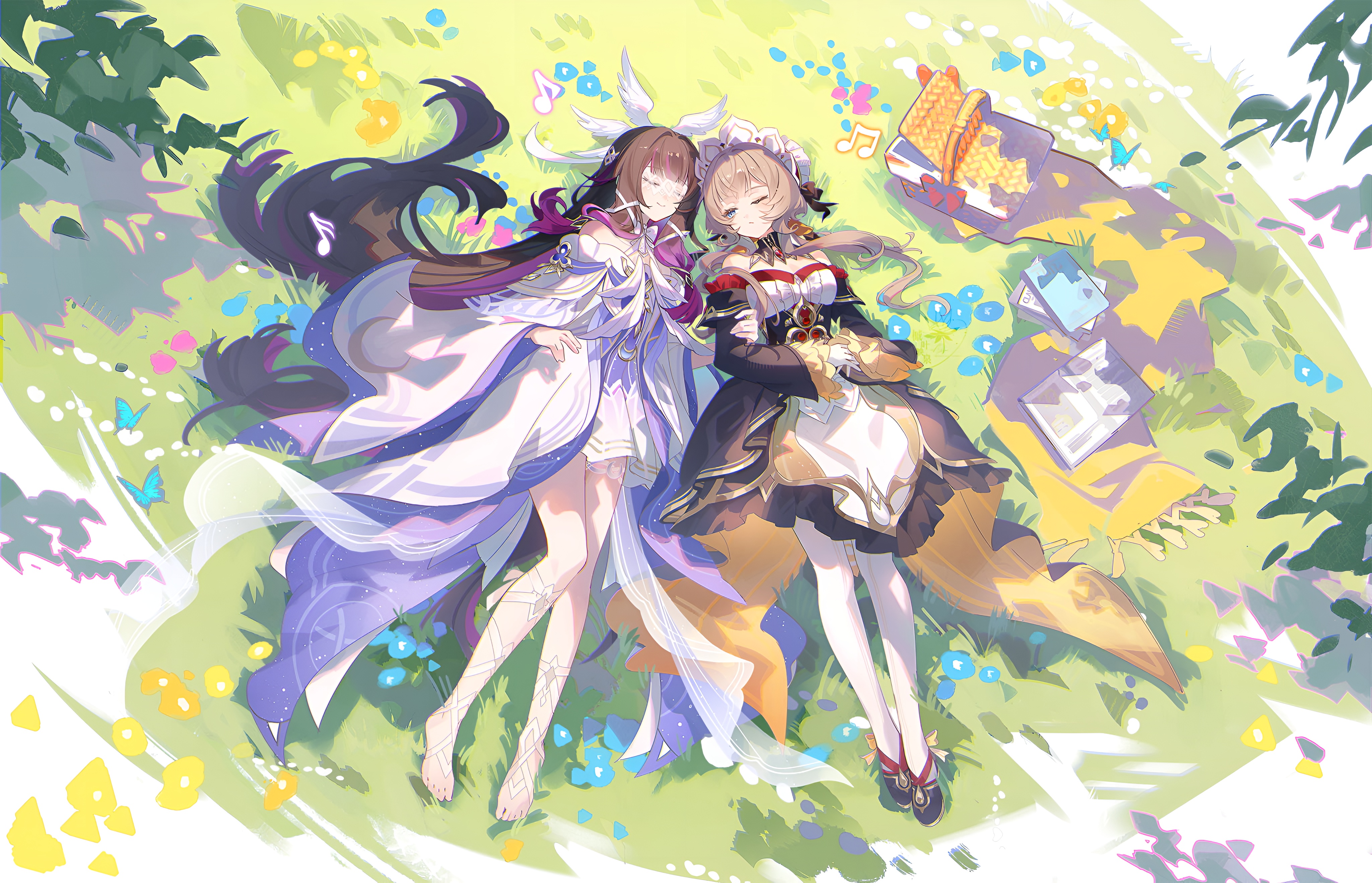 Sandrone & Collei Genshin Impact 4K Wallpaper