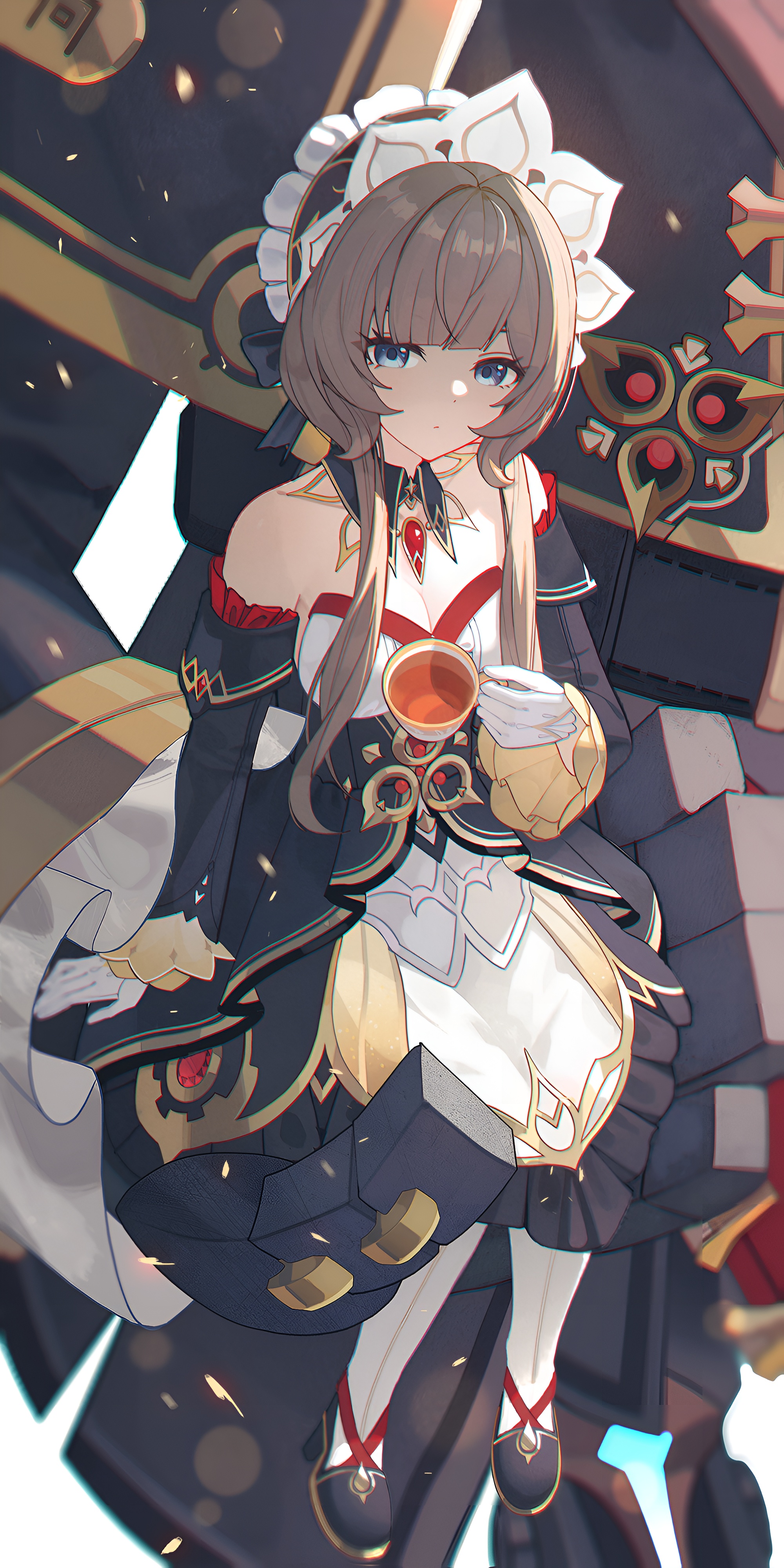 Sandrone Maid Wallpaper – Genshin Impact 4K