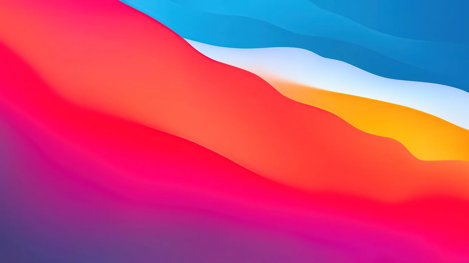macOS Big Sur Wave 4K Wallpaper