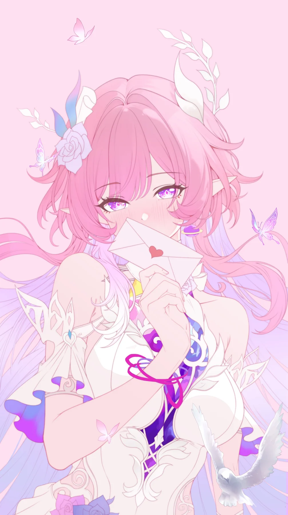 Cyrene Love Letter Wallpaper – Honkai Star Rail