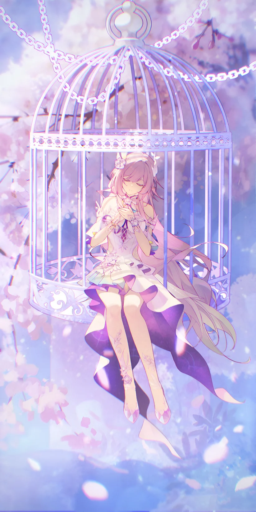 Cyrene Birdcage Wallpaper – Honkai Star Rail 4K