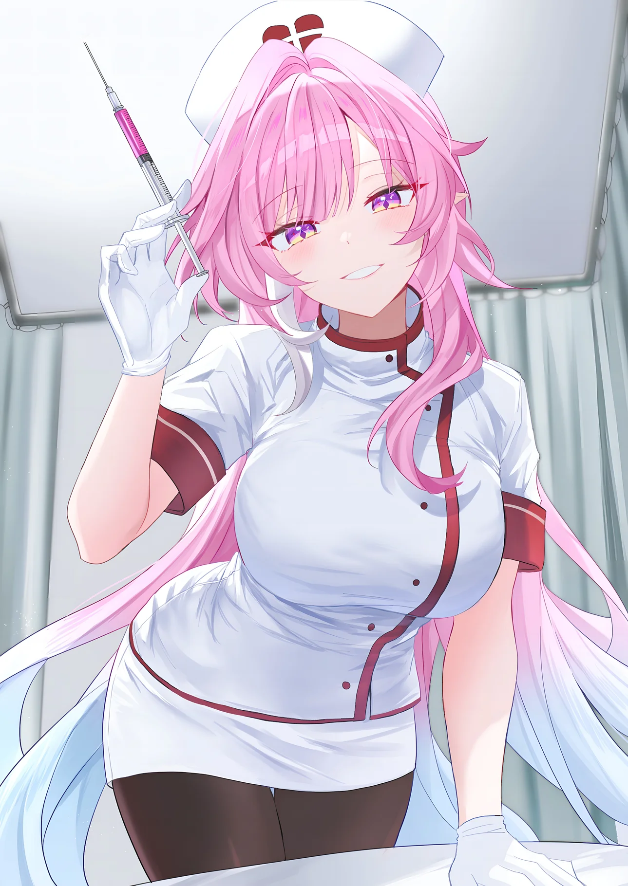 Cyrene Nurse Wallpaper – Honkai Star Rail 4K