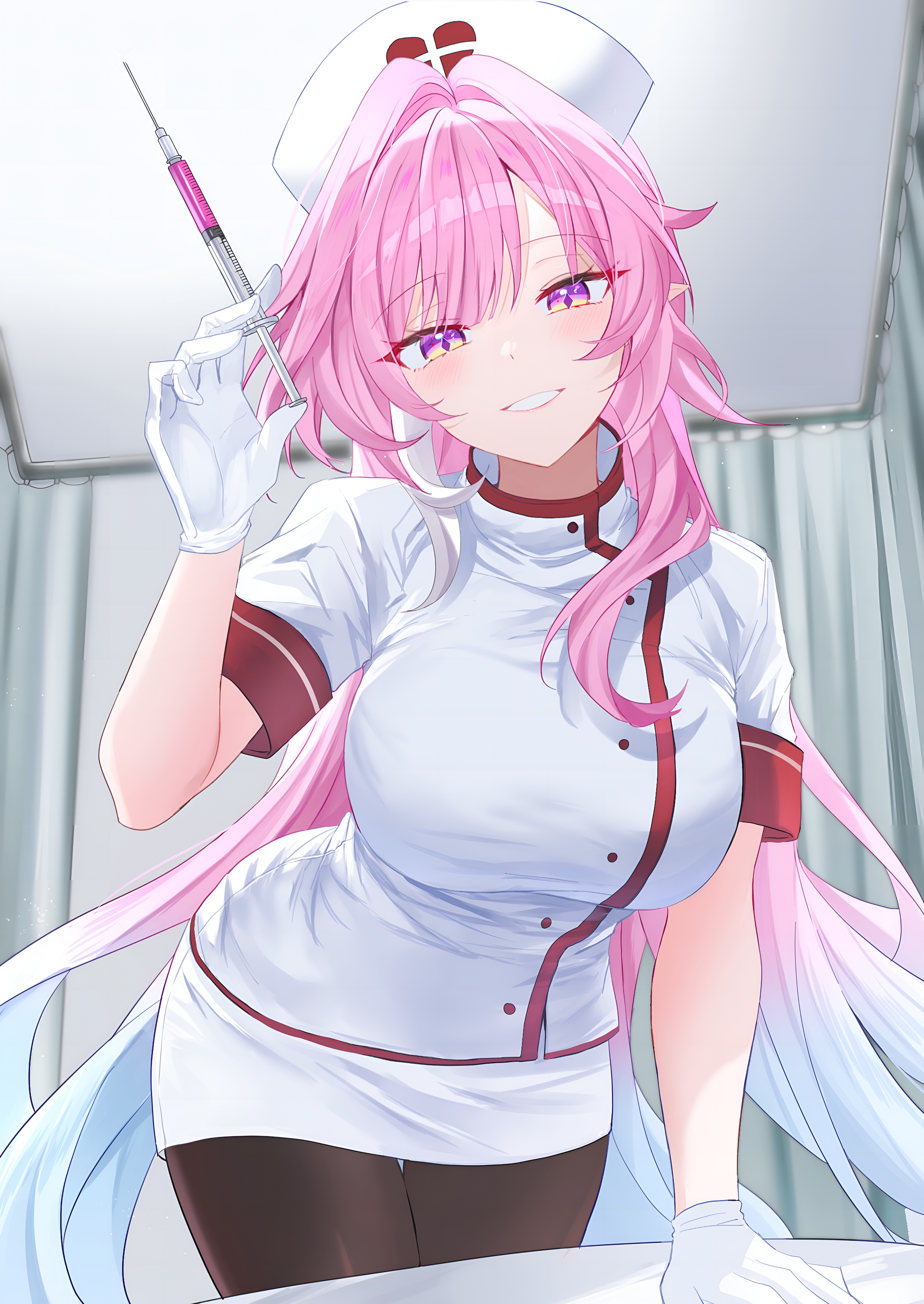 Cyrene Nurse Wallpaper – Honkai Star Rail 4K