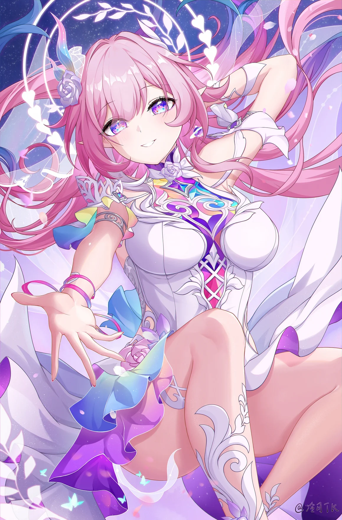Cyrene Honkai Star Rail Sfondo Anime 4K