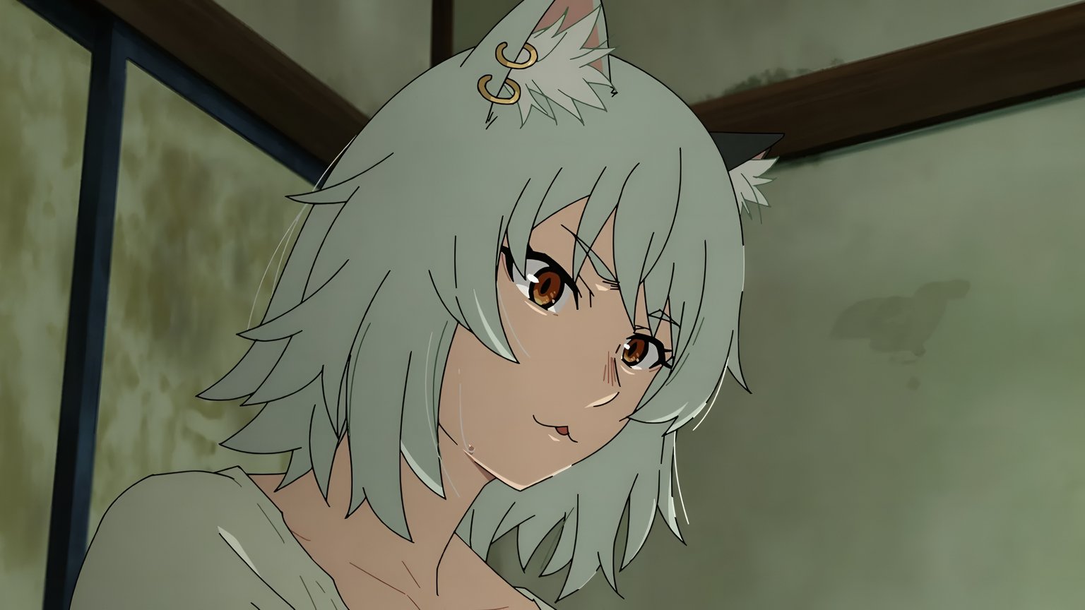Yaniko Chainsmoker Cat 4K Anime Wallpaper