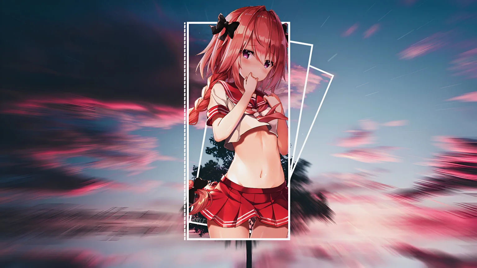 Astolfo Femboy Anime Wallpaper 4K High Resolution