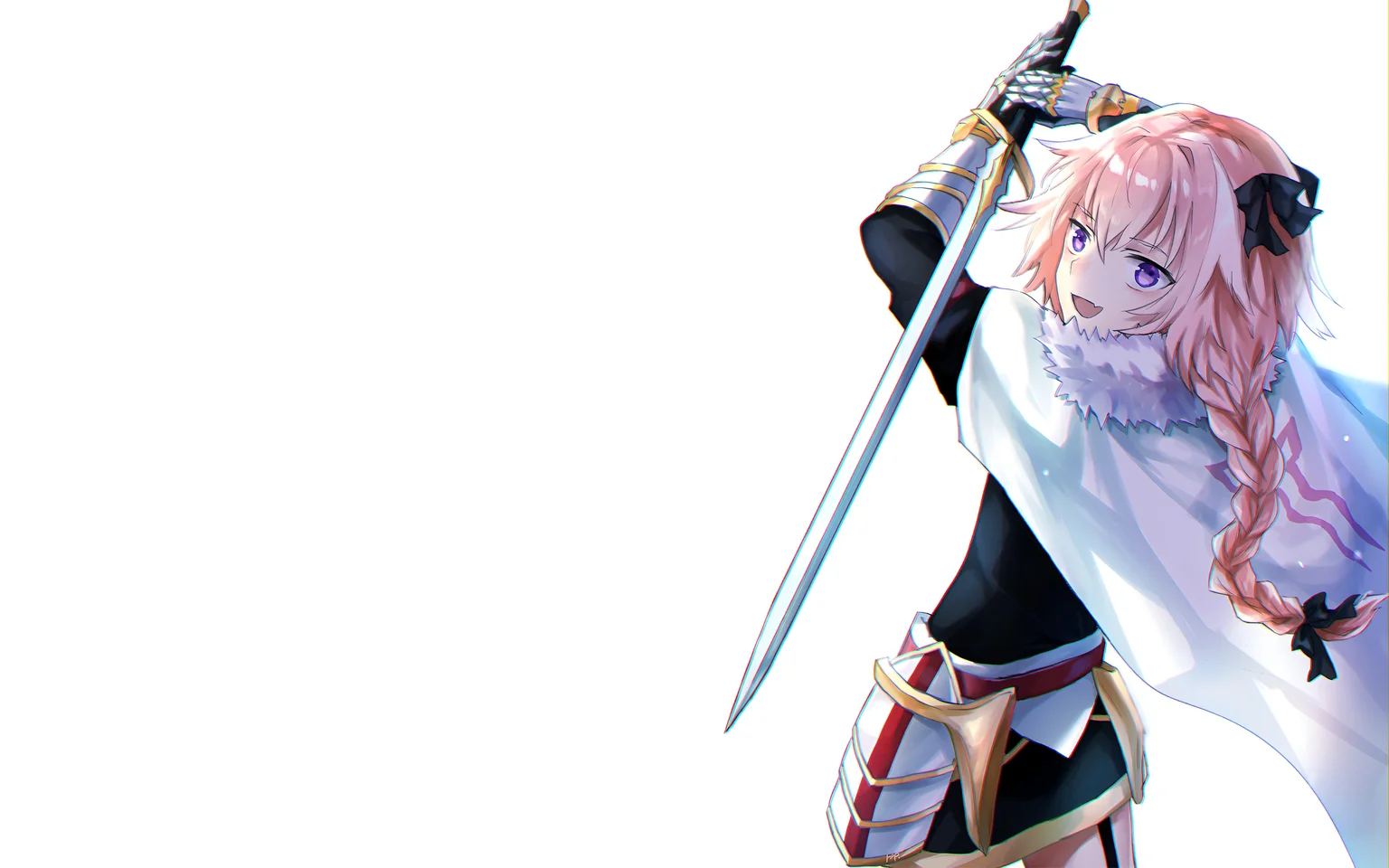 Astolfo Femboy Knight Wallpaper 4K High Resolution