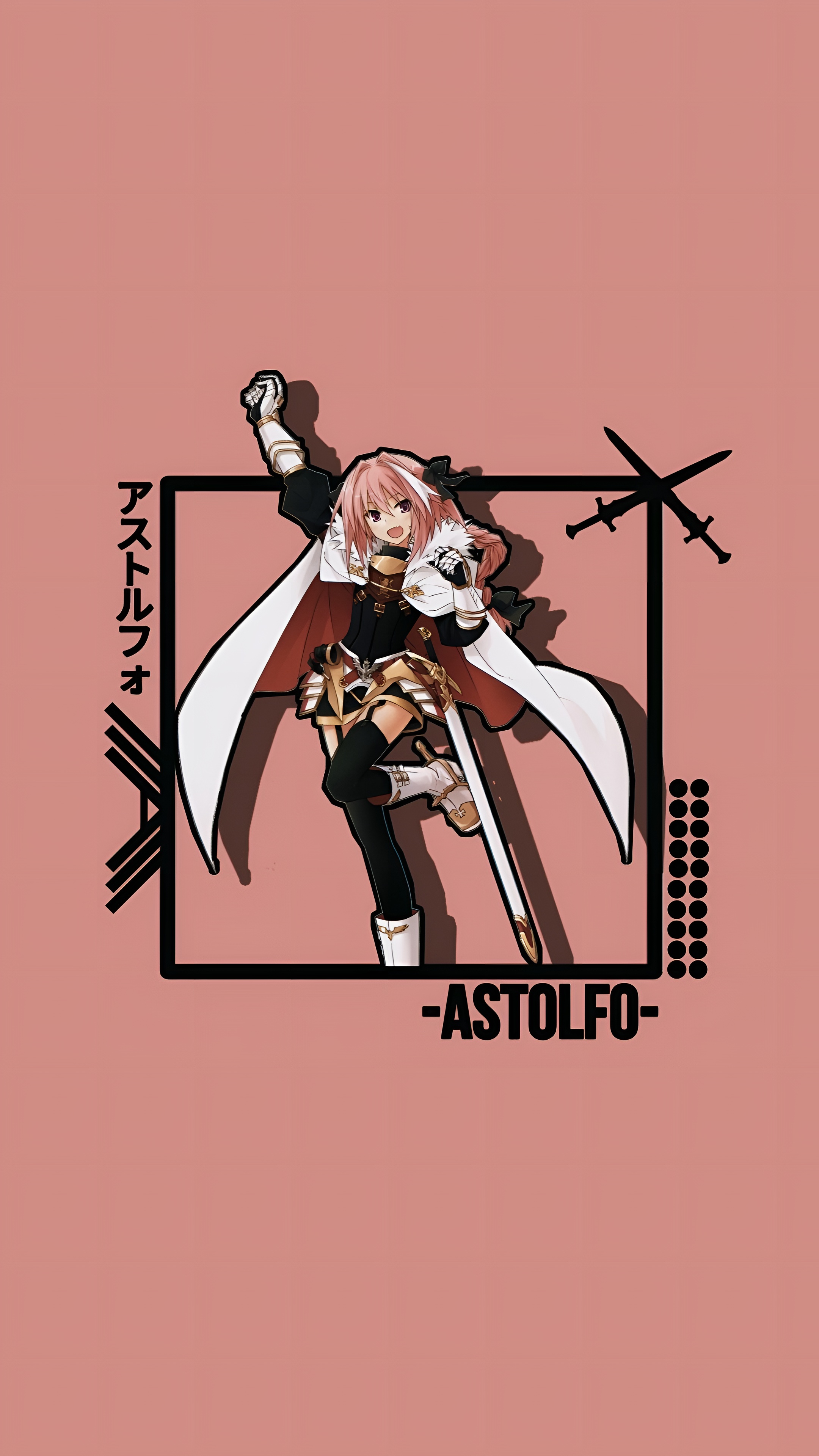 Astolfo Femboy Anime Wallpaper 4K High Resolution