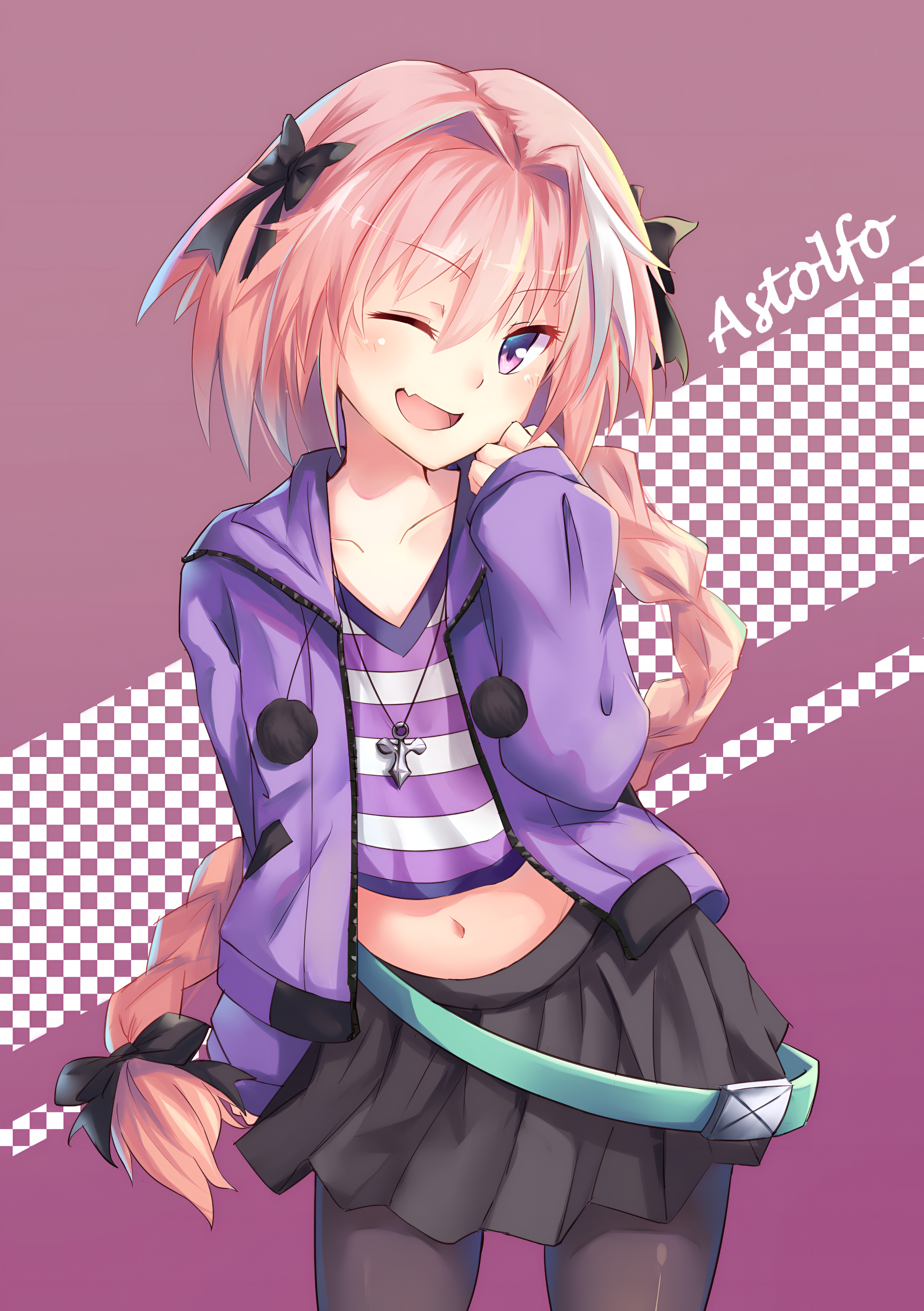Astolfo Femboy Anime Wallpaper High Resolution