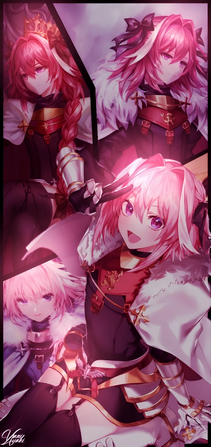 Astolfo Femboy Anime Wallpaper 4K High Resolution