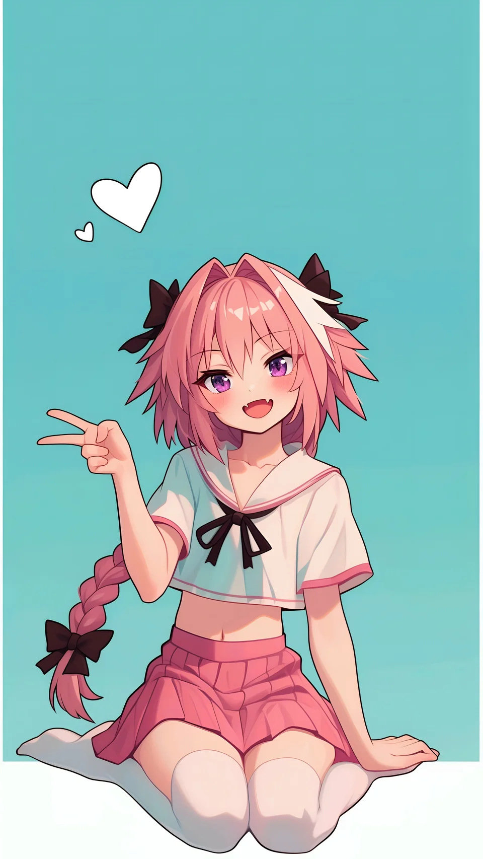 Astolfo Femboy Anime Wallpaper Pink Aesthetic