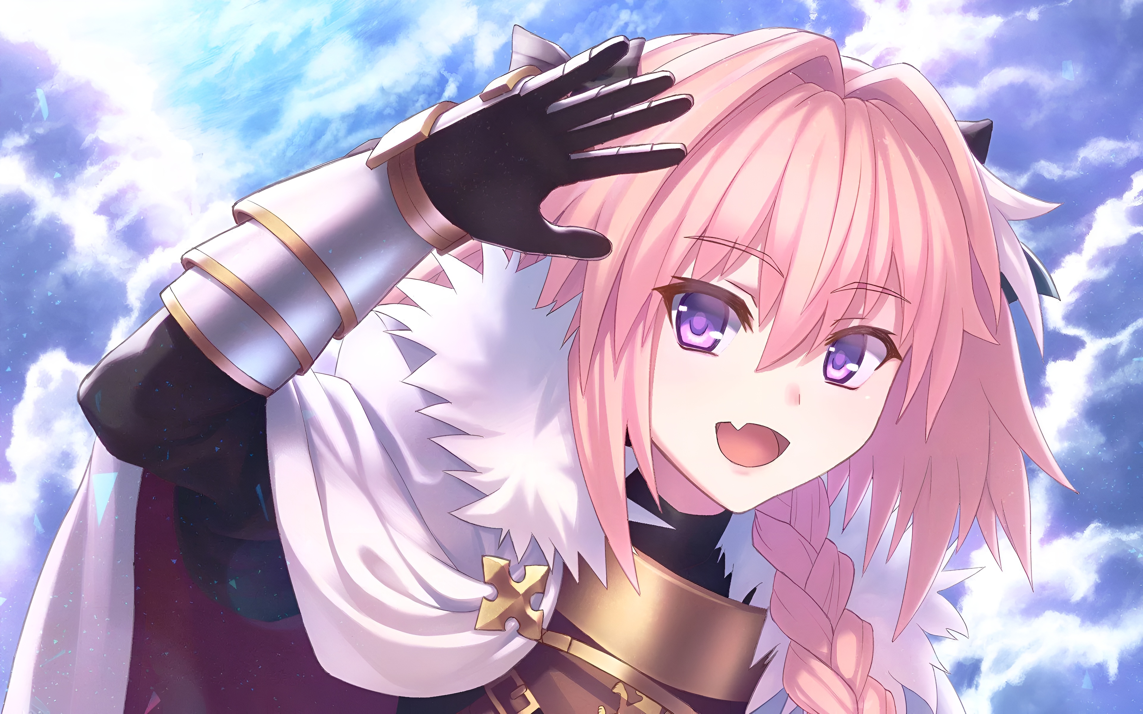 Astolfo Femboy Anime Wallpaper 4K High Resolution