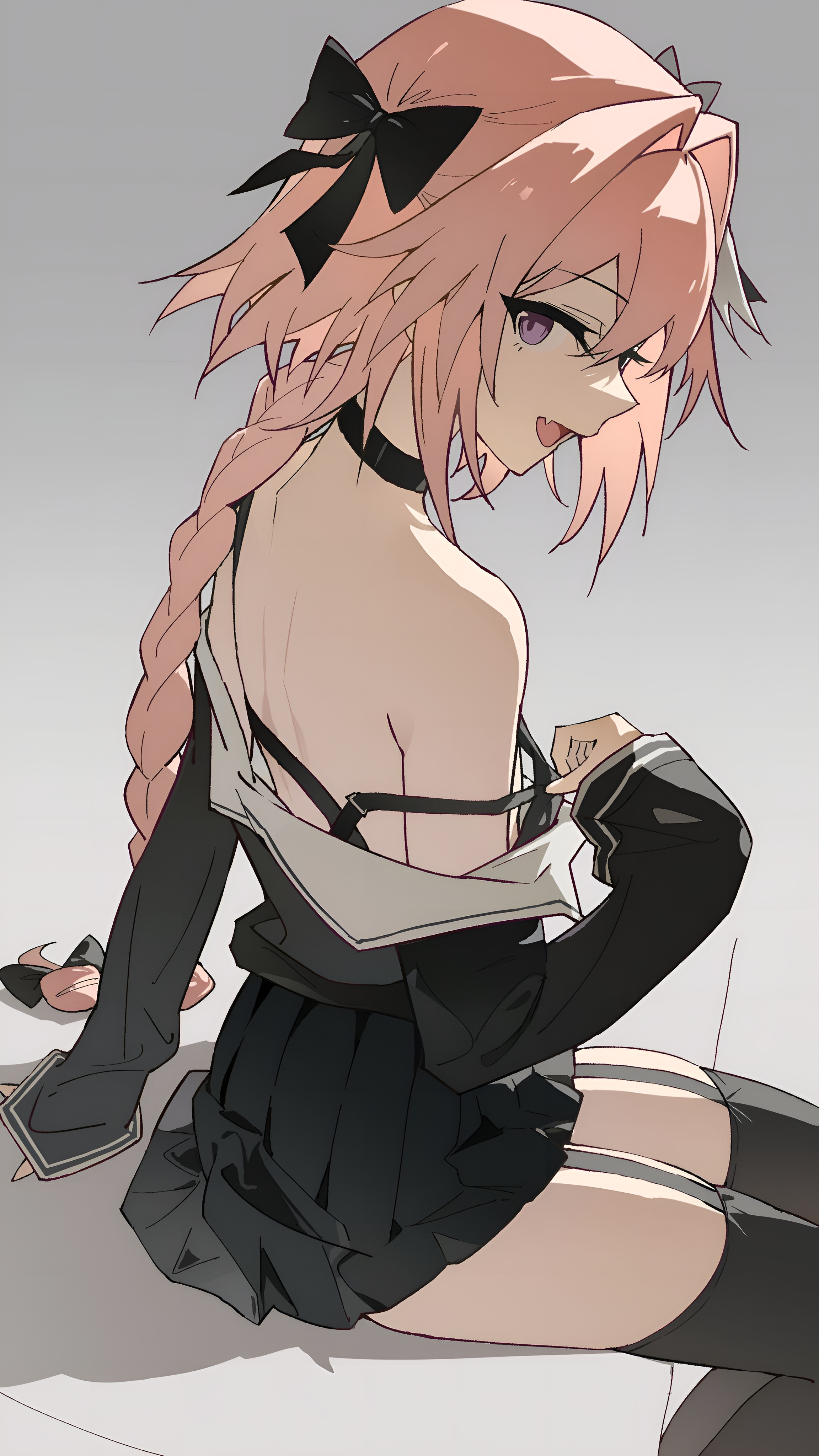 Astolfo Femboy Anime Wallpaper 4K High Resolution