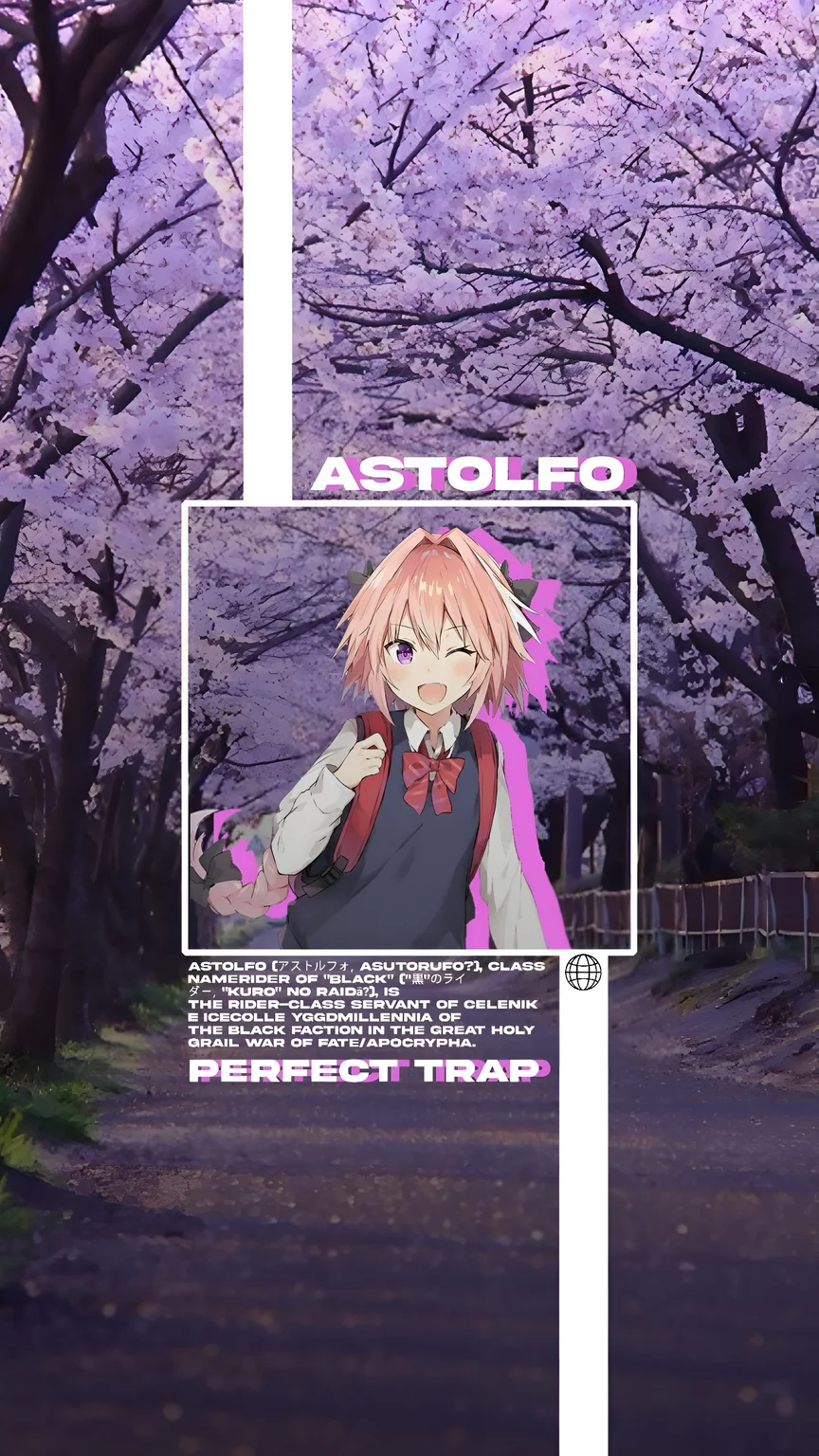 Astolfo Femboy Anime Wallpaper 4K High Resolution