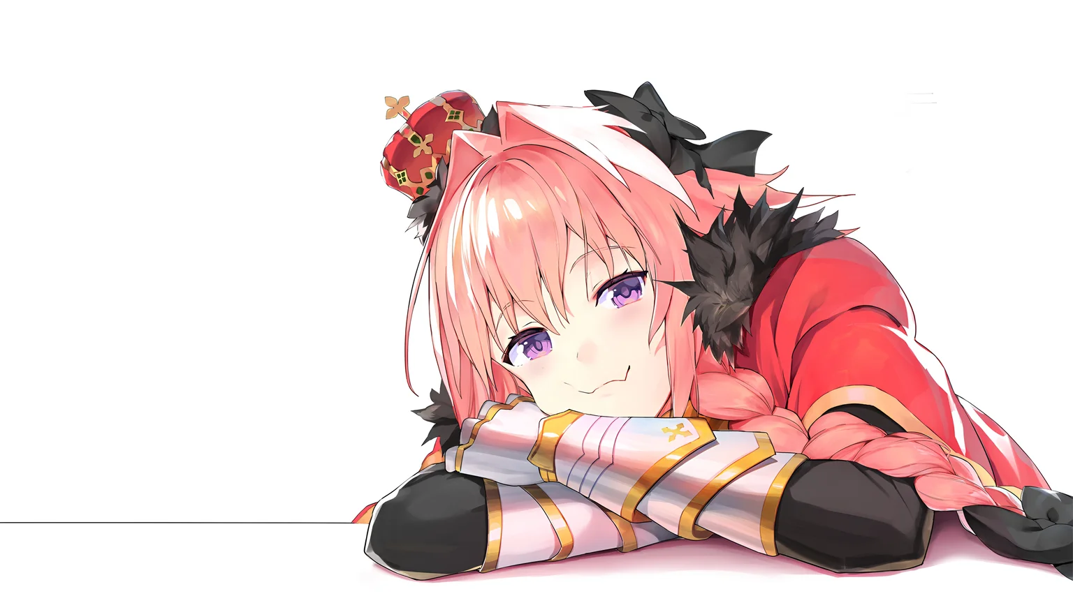 Astolfo女装男孩动漫壁纸 4K高分辨率