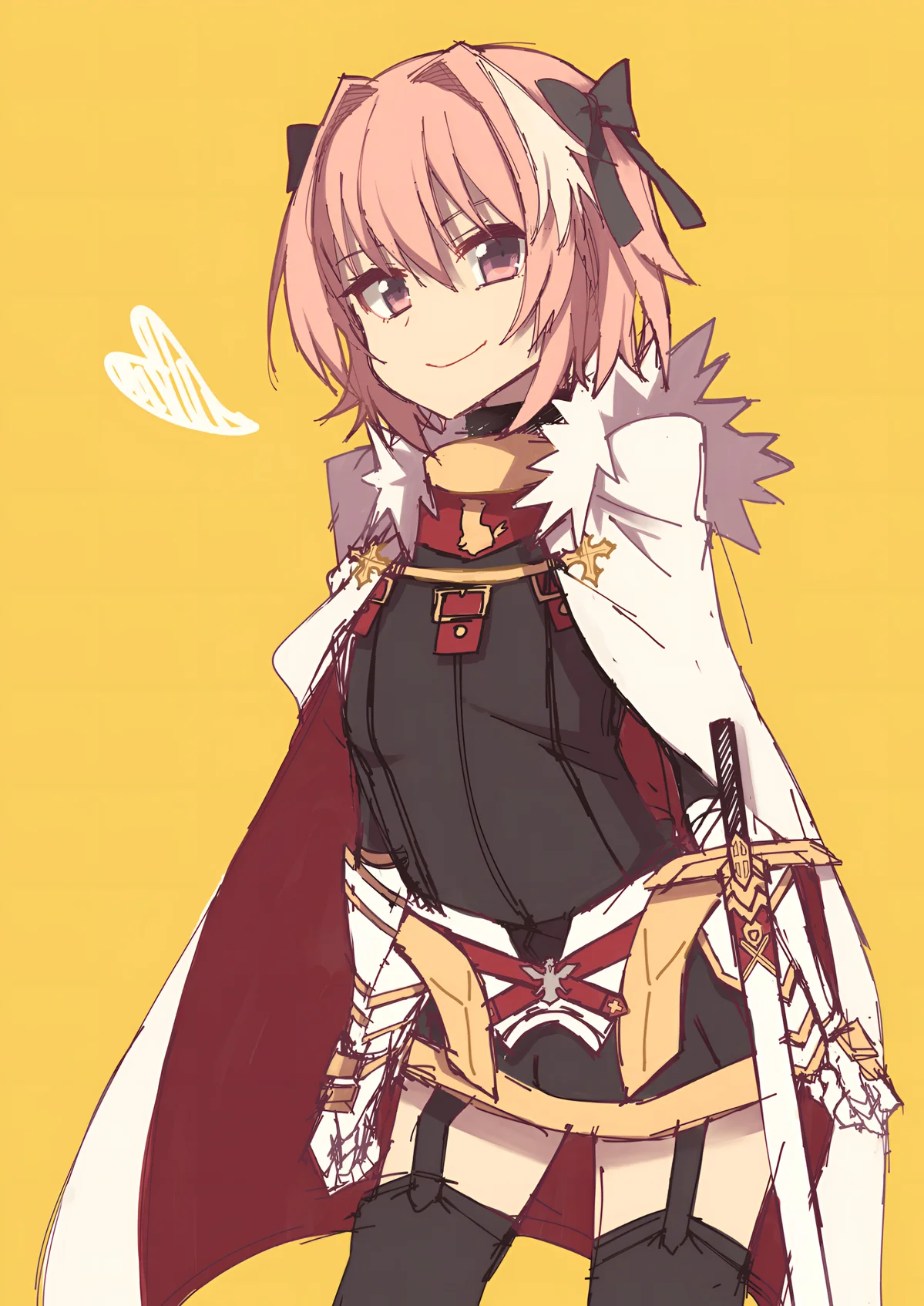 Karatasi ya Uhuishaji ya Astolfo Femboy Sanaa ya Azimio la Juu