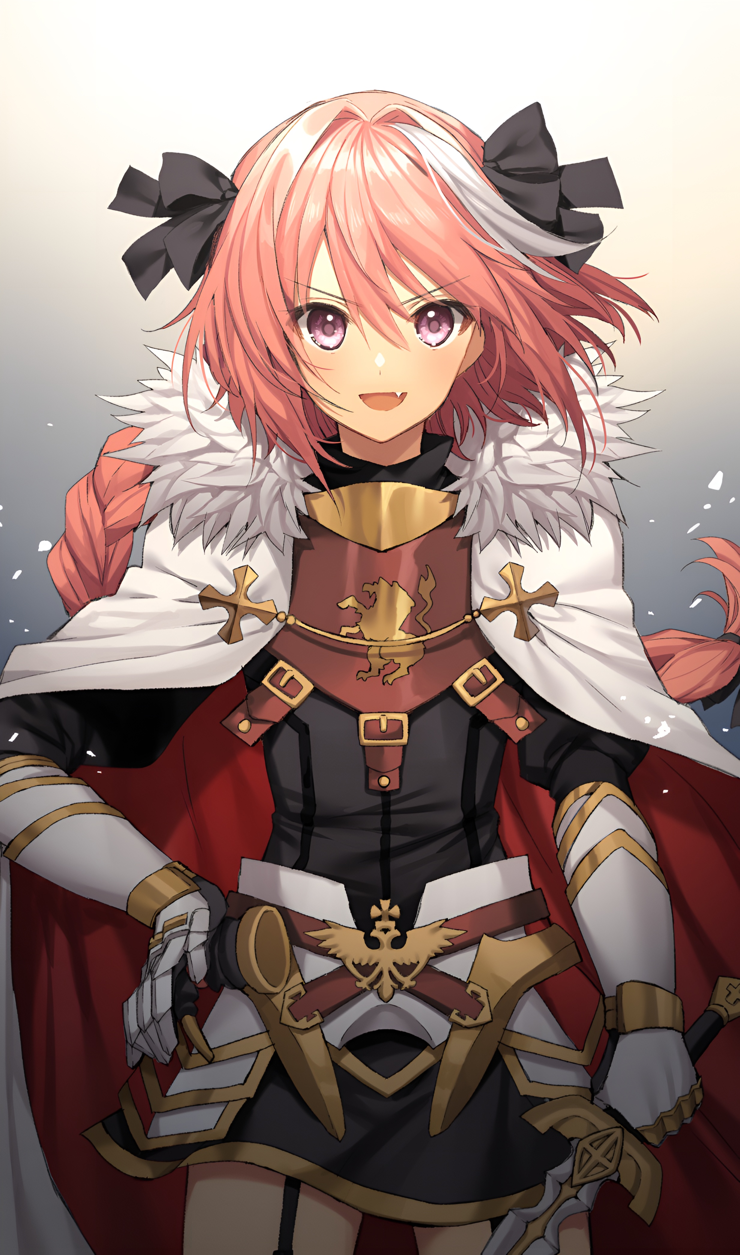 Astolfo Femboy Knight Wallpaper 4K High Resolution
