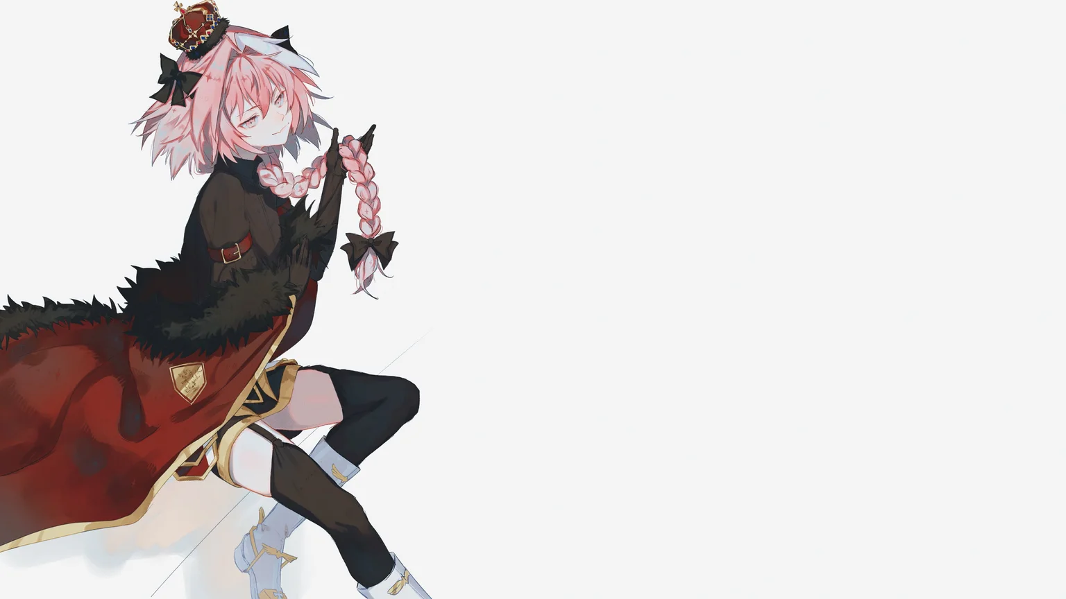 Fondo de Pantalla Anime Femboy Astolfo 4K Alta Resolución