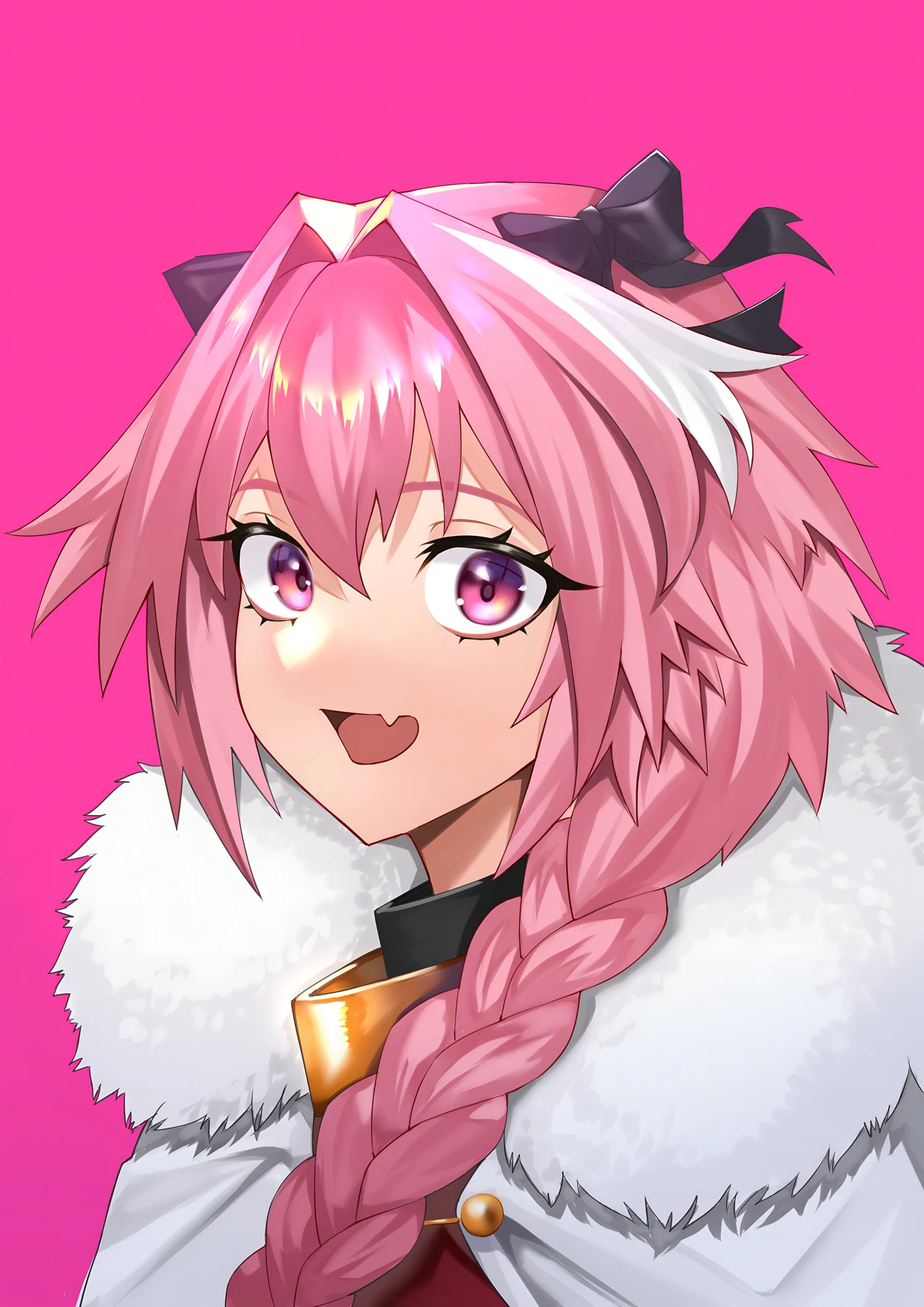 Astolfo Femboy Anime Hintergrundbild 4K Hohe Auflösung