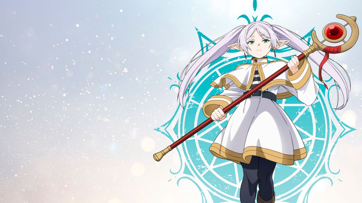 Frieren Magiczny Krąg Tapeta Anime 4K