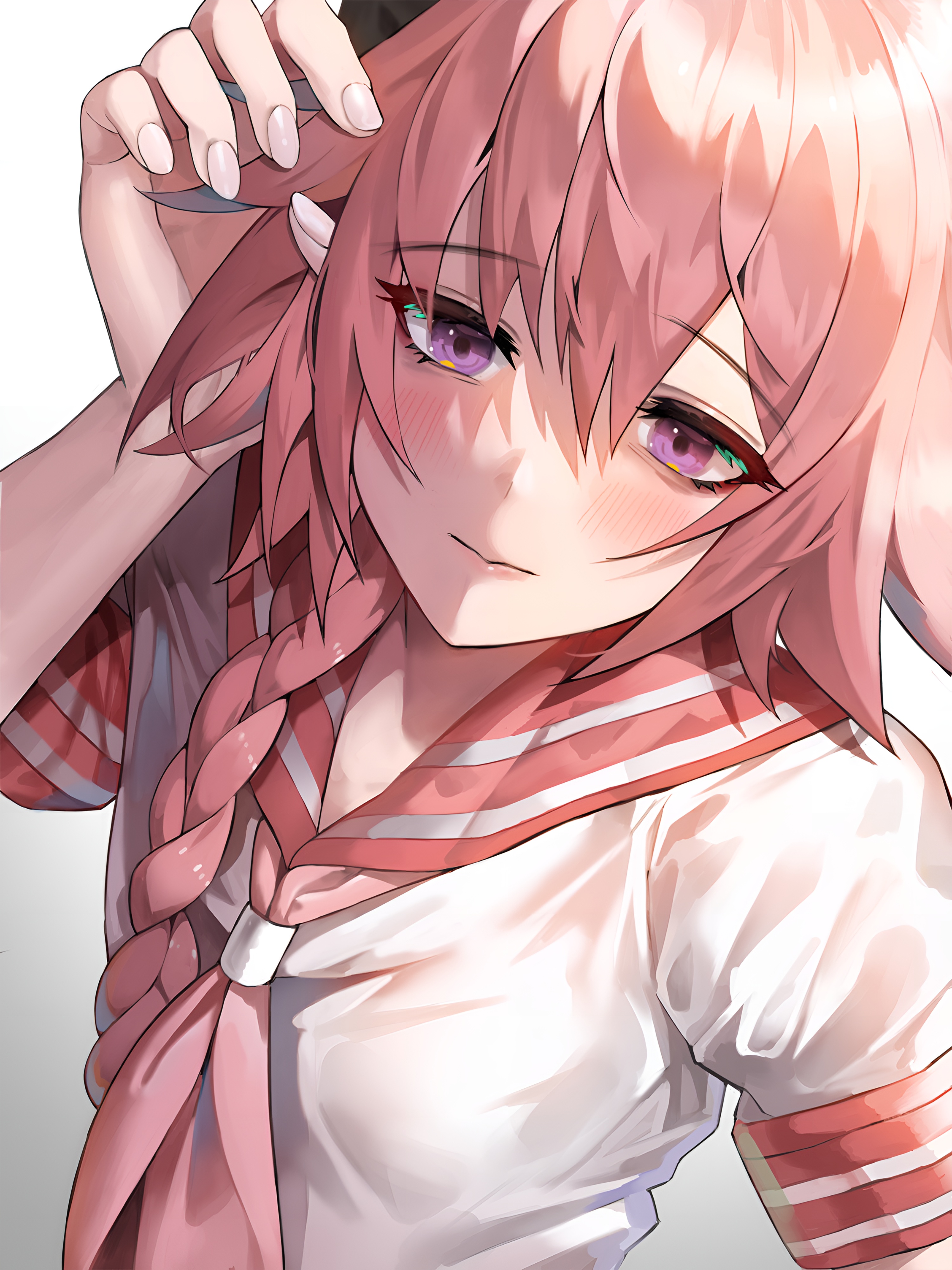Astolfo Femboy Anime Wallpaper 4K High Resolution