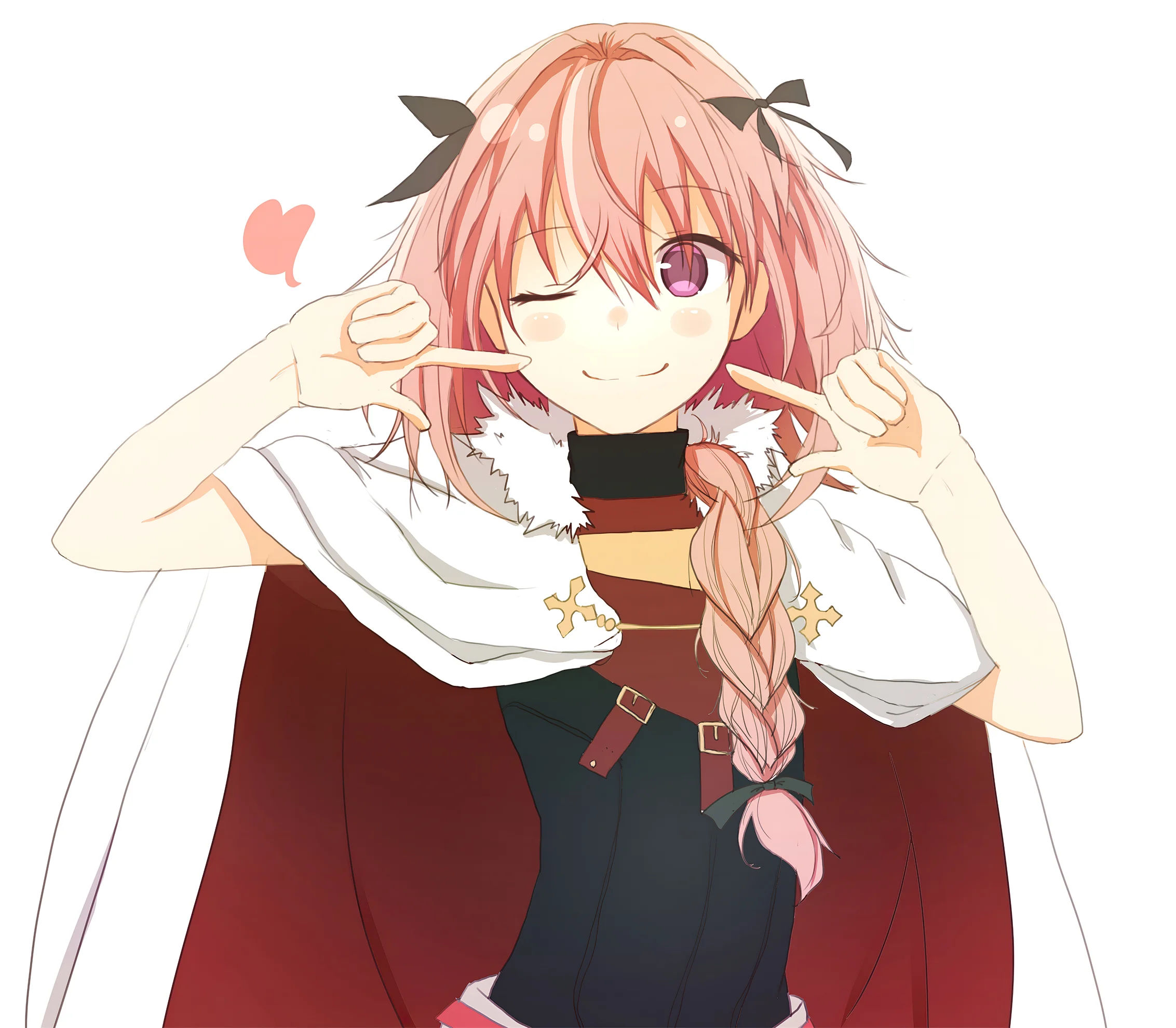 Astolfo Femboy Anime Hintergrundbild 4K Hohe Auflösung