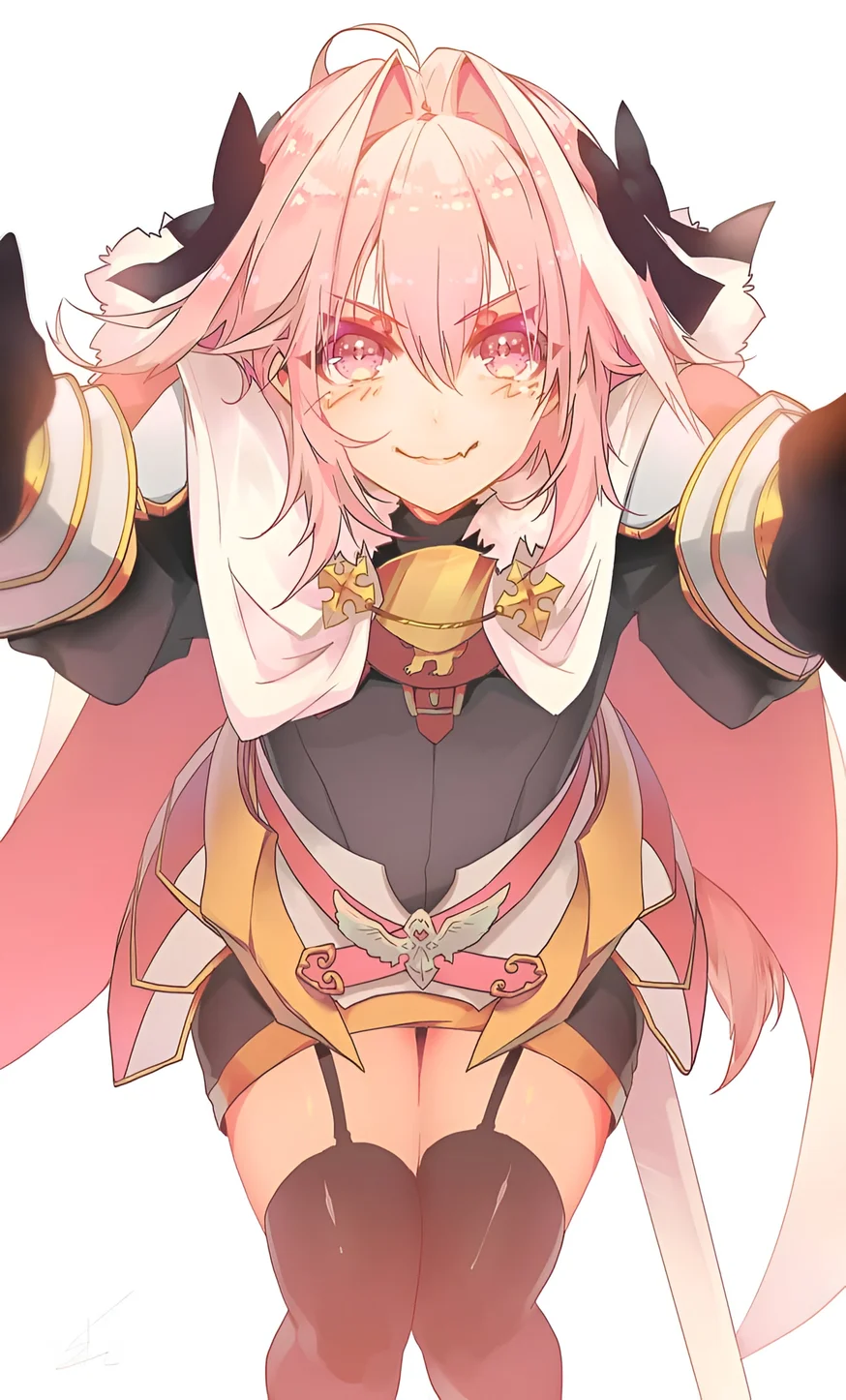 Astolfo Femboy Anime Ritter Wallpaper 4K