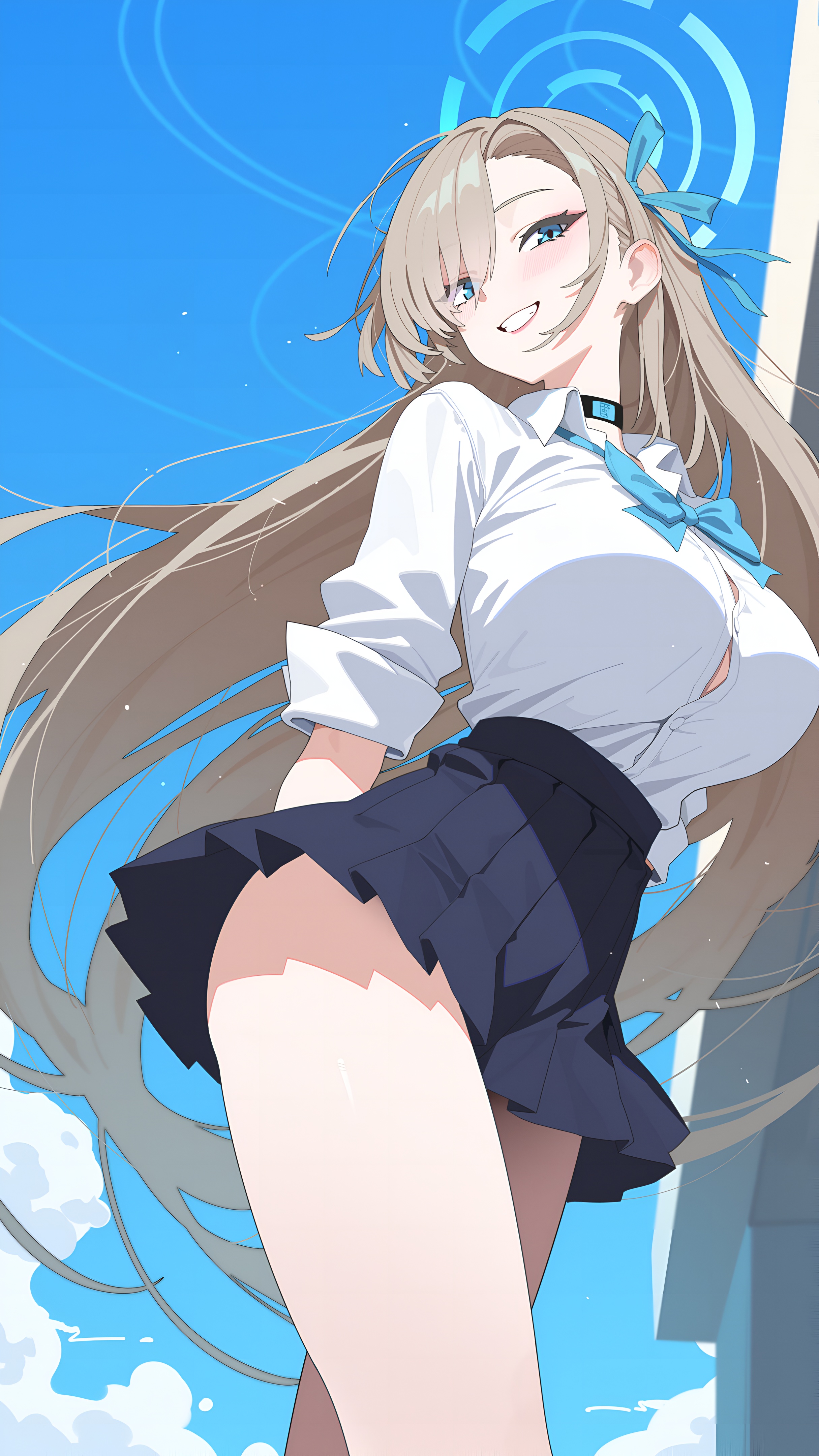 Ichinose Asuna Blue Archive 4K Wallpaper