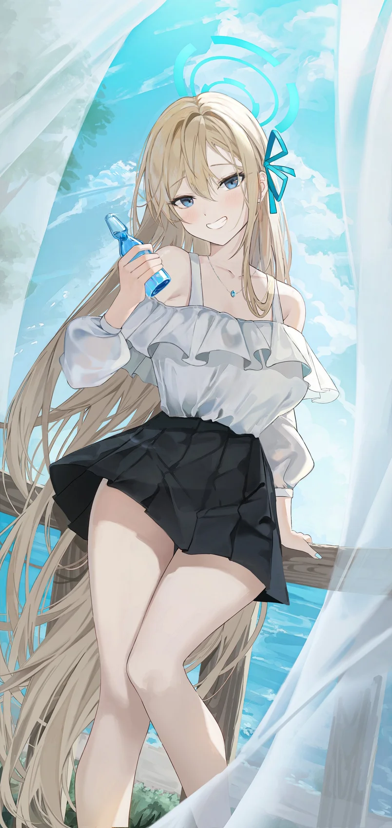 Ichinose Asuna Blue Archive 4K Wallpaper