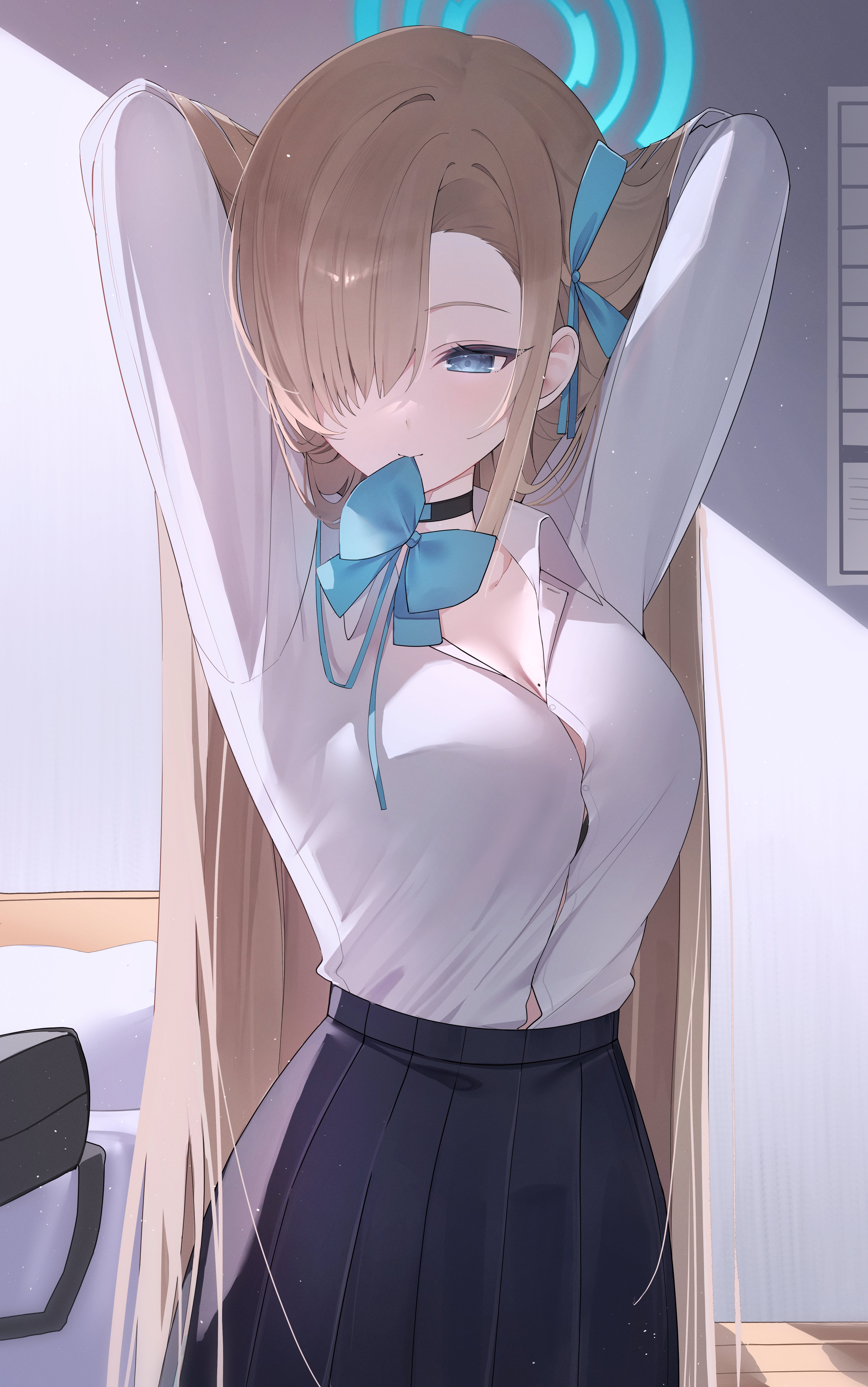 Ichinose Asuna Blue Archive 4K Wallpaper
