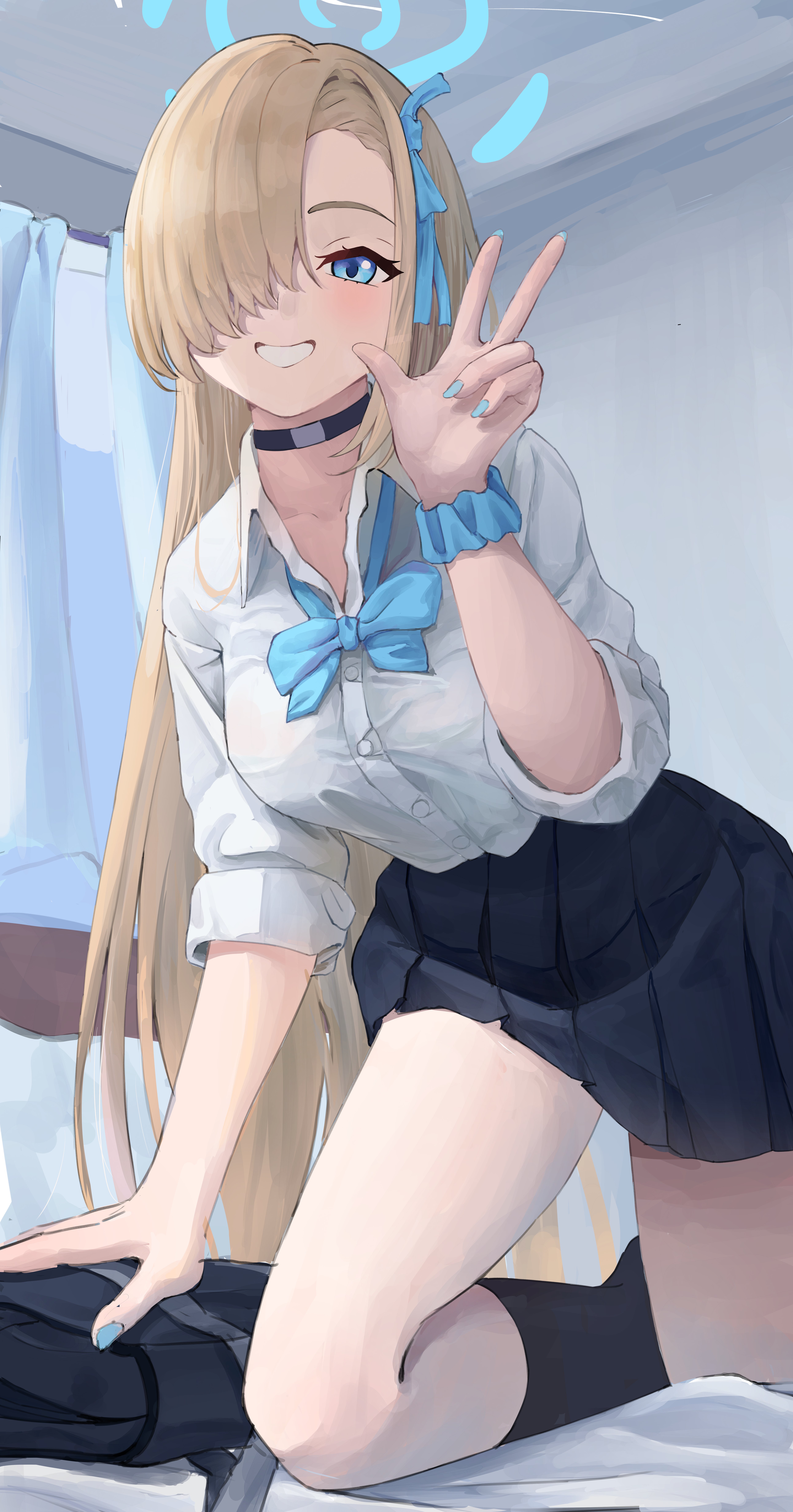 Ichinose Asuna Blue Archive 4K Wallpaper
