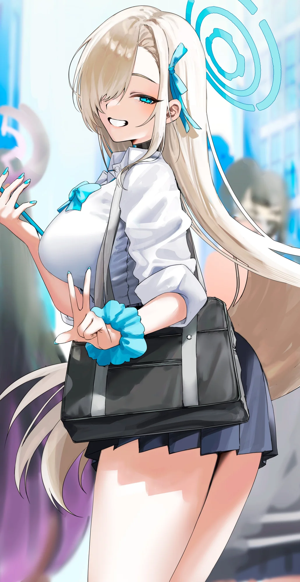 Ichinose Asuna Blue Archive 4K Bakgrundsbild