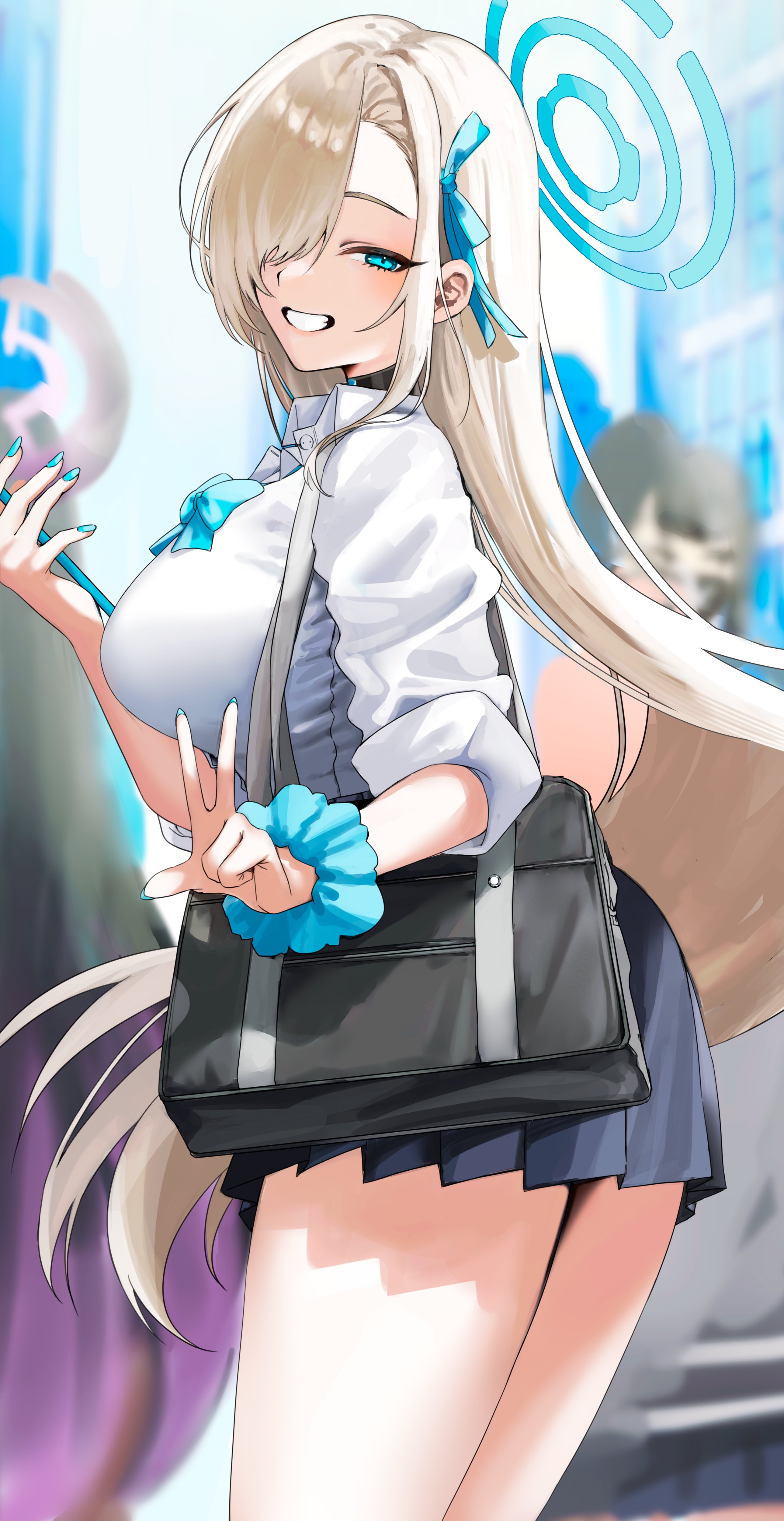 Ichinose Asuna Blue Archive 4K Wallpaper