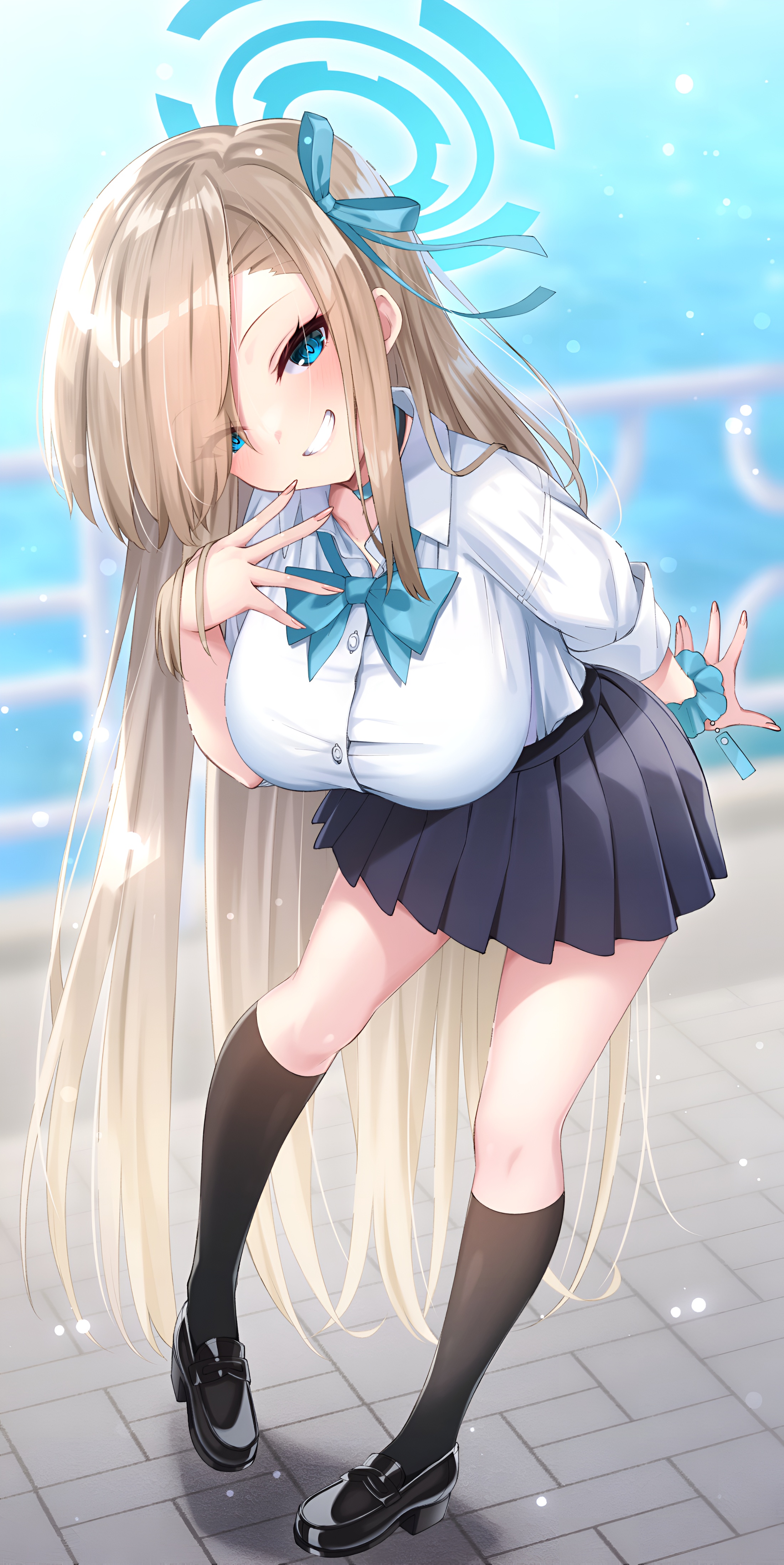 Ichinose Asuna Blue Archive 4K Wallpaper
