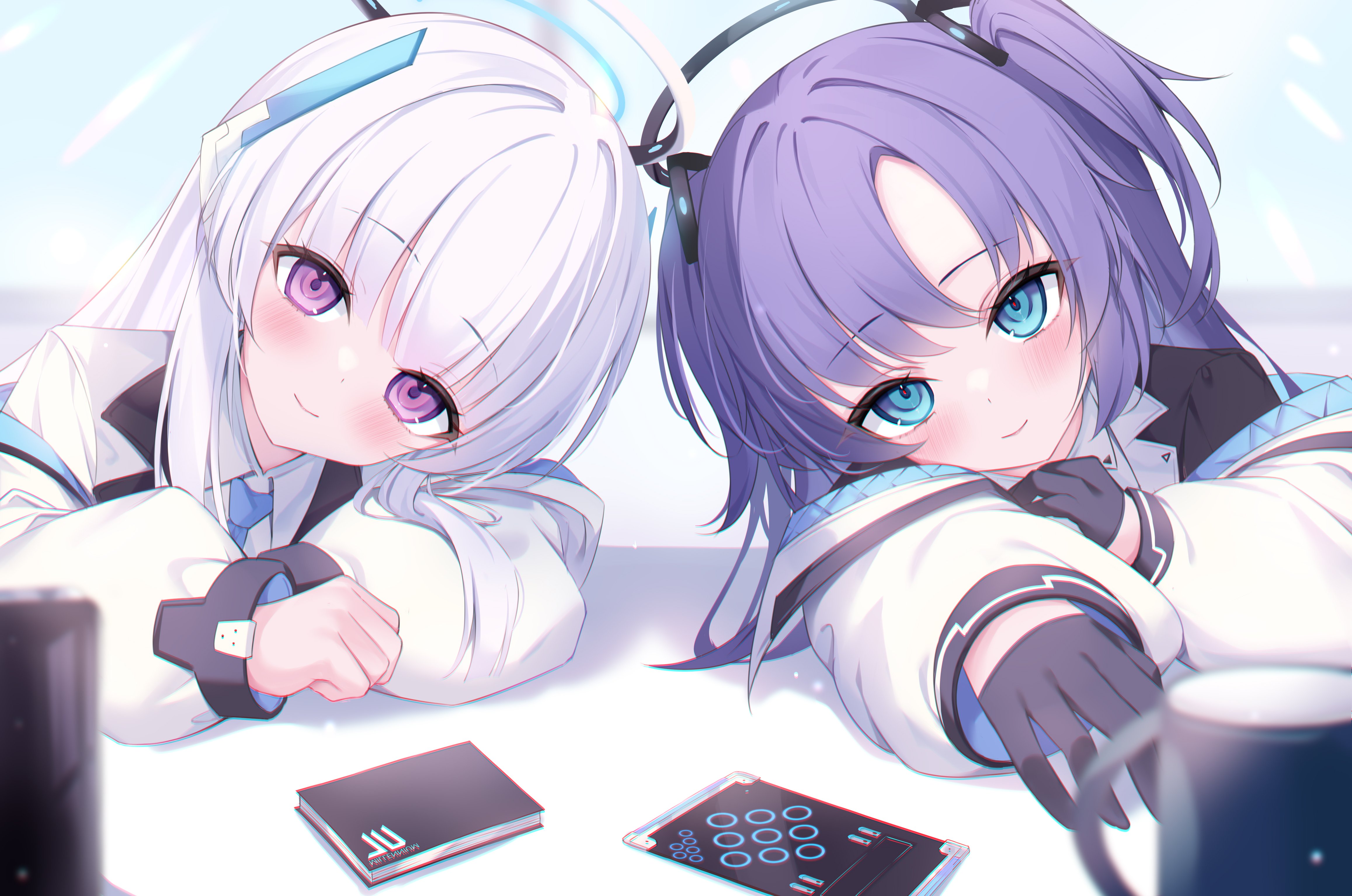 Hayase Yuuka & Ushio Noa Wallpaper – Blue Archive